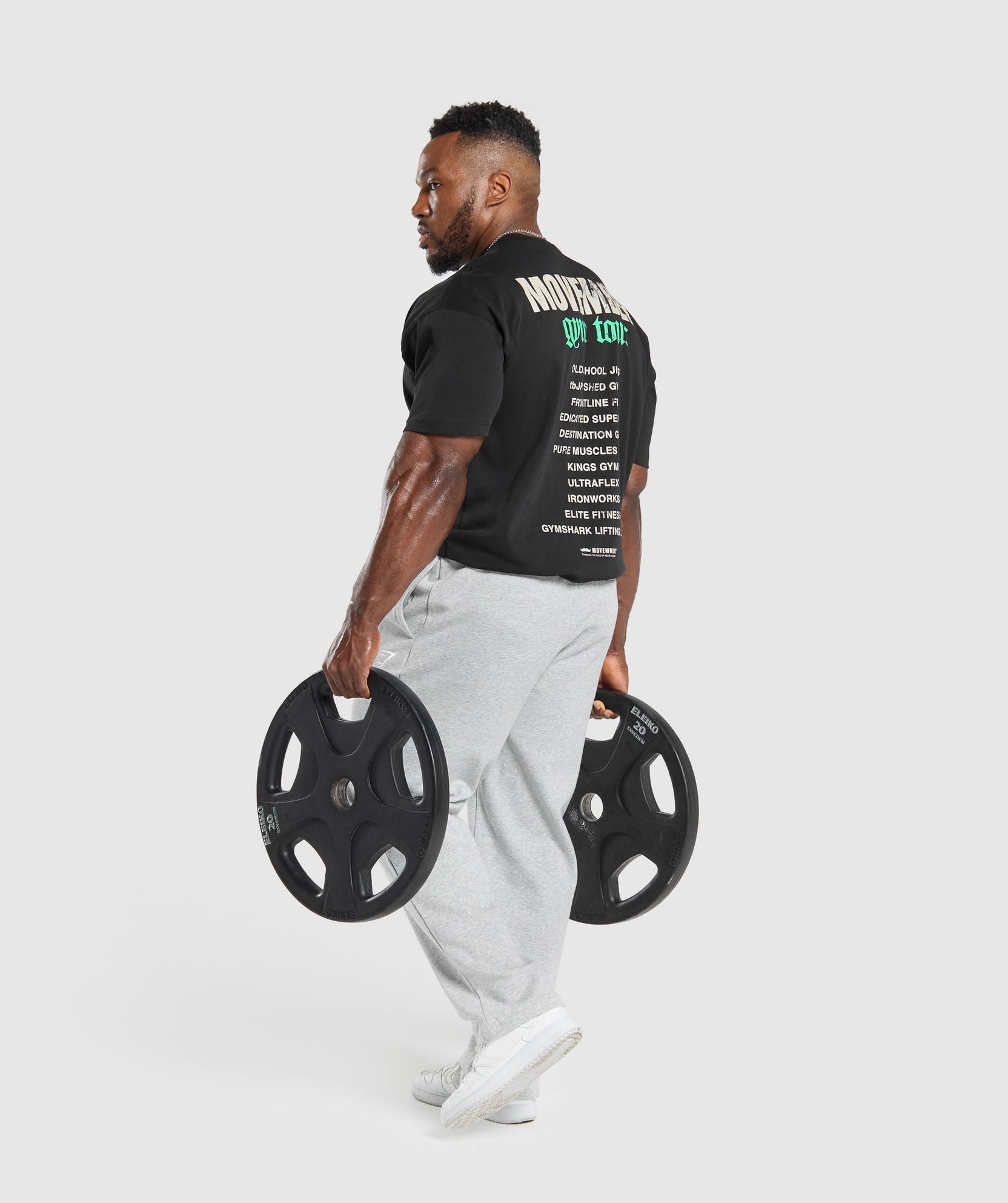 GYMSHARK MOVEMBER GRAPHIC T-SHIRT
