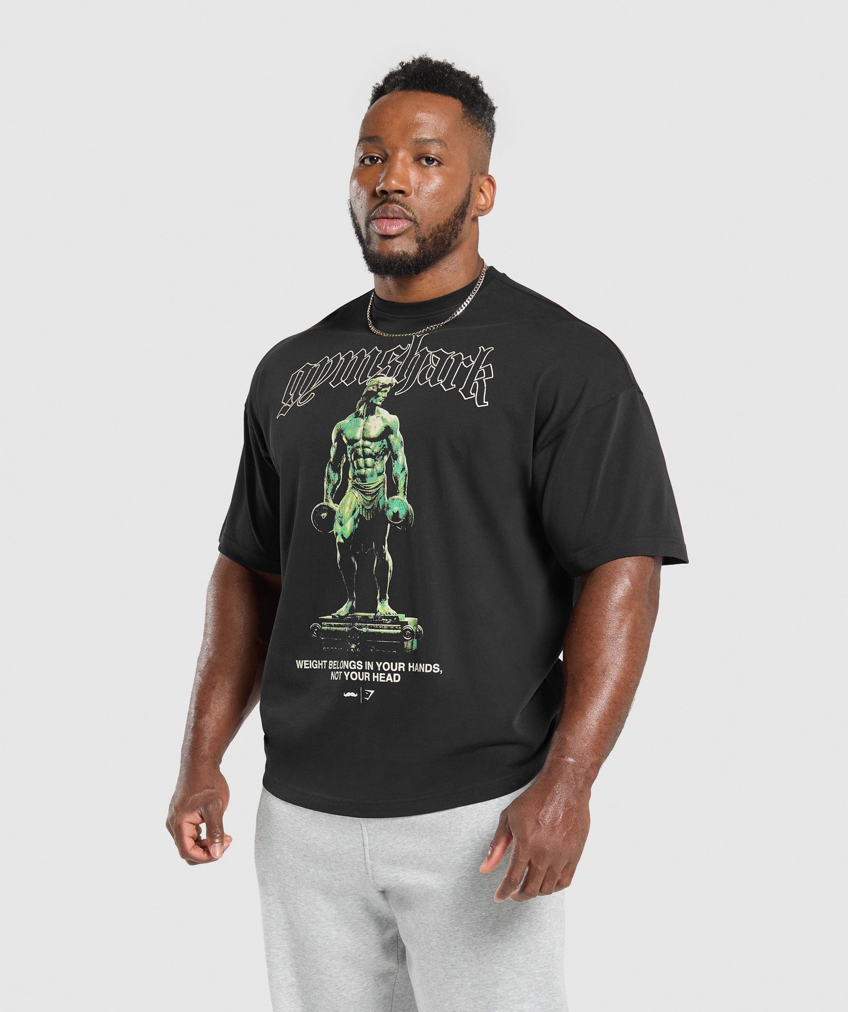 GYMSHARK MOVEMBER GRAPHIC T-SHIRT