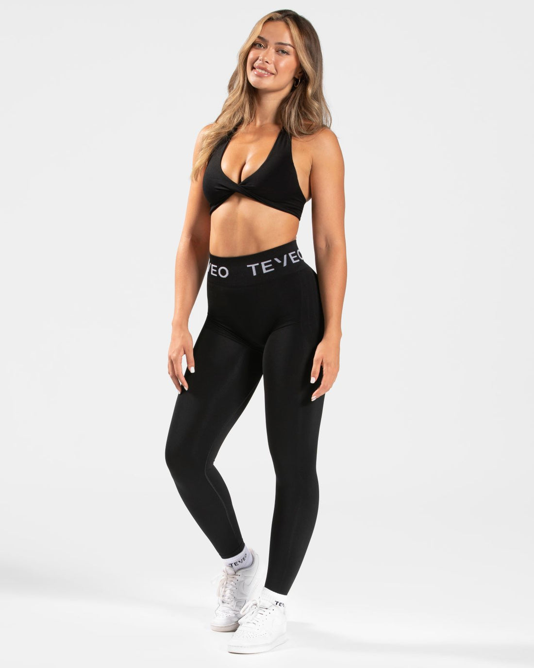 TEVEO Signature Scrunch Leggings - Azula sportswear