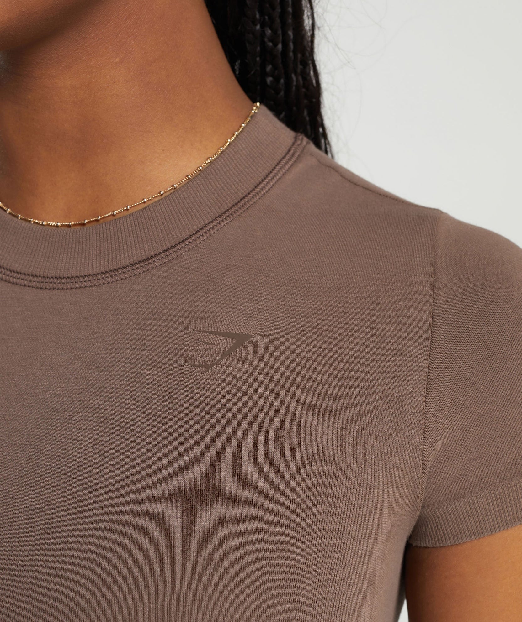 GYMSHARK COTTON SEAMLESS CROP TOP - Azula sportswear