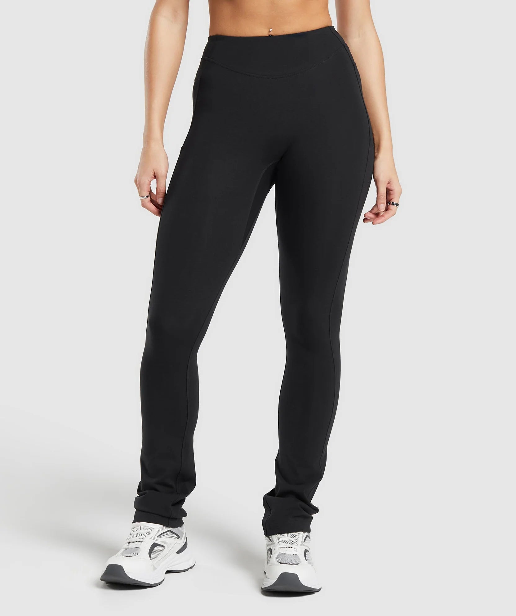 GYMSHARK REST DAY BOOT CUT COTTON LEGGINGS