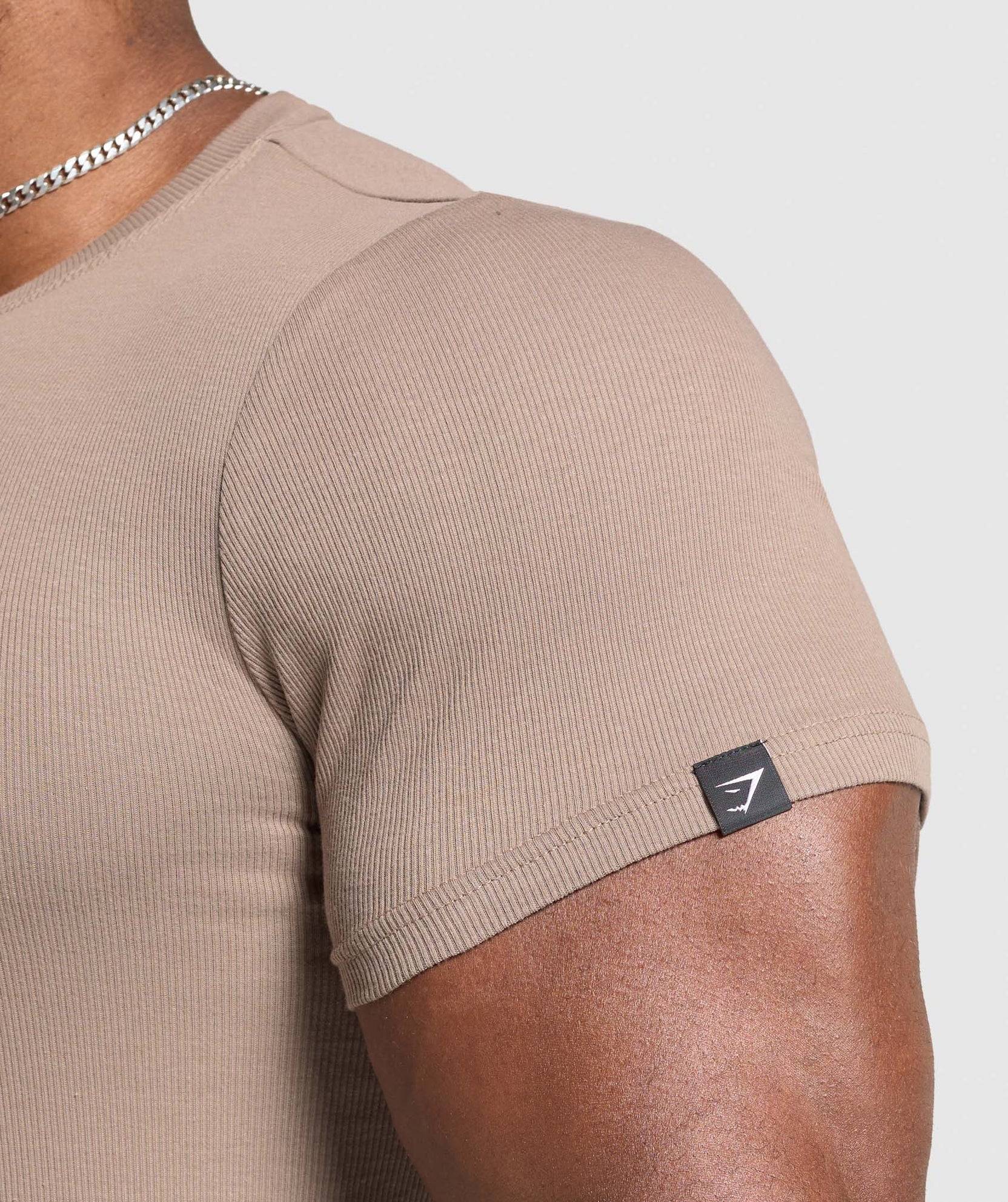 GYMSHARK Ribbed T-Shirt