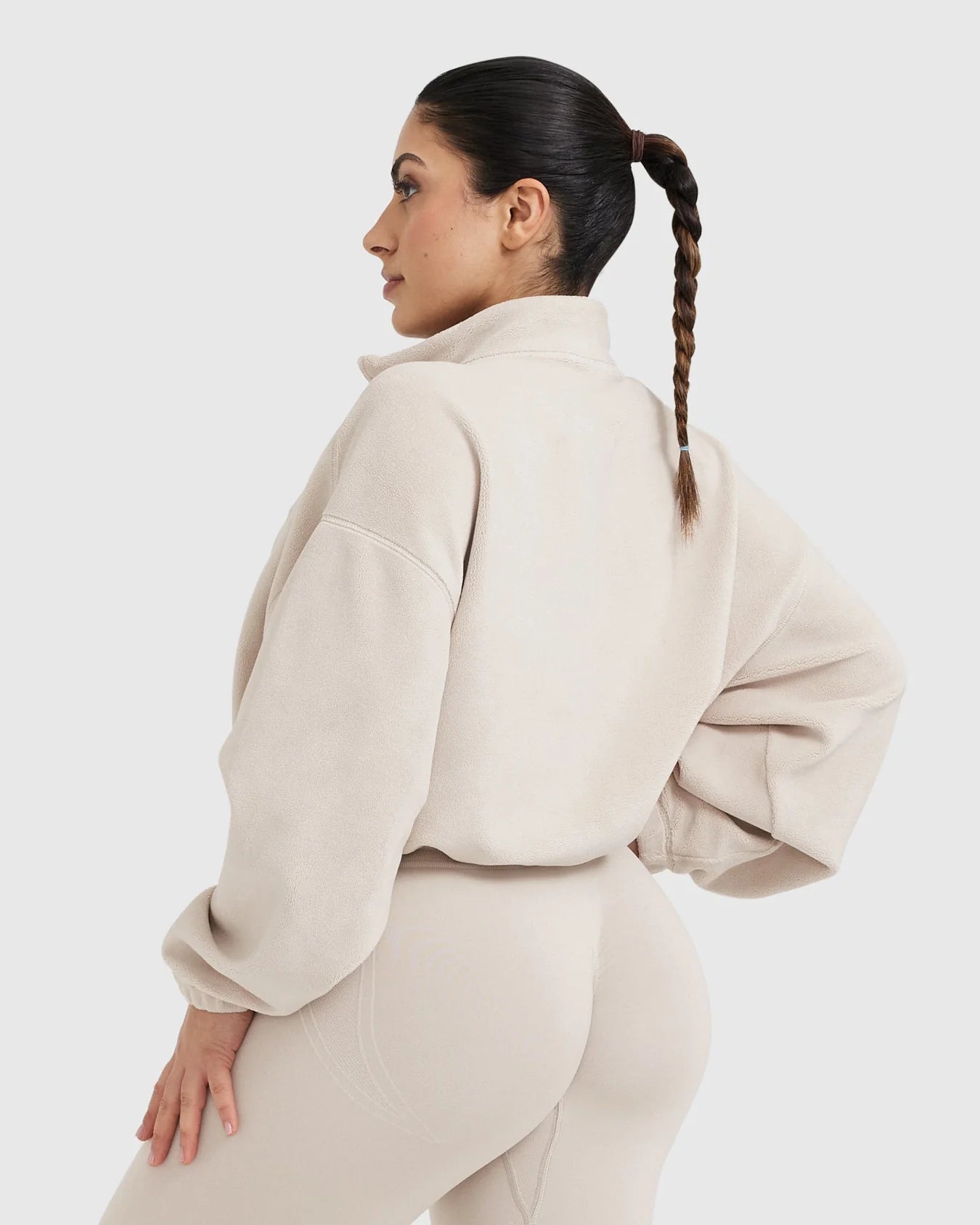 ONER ACTIVE EFFORTLESS SEAMLESS LONG SLEEVE CROP TOP