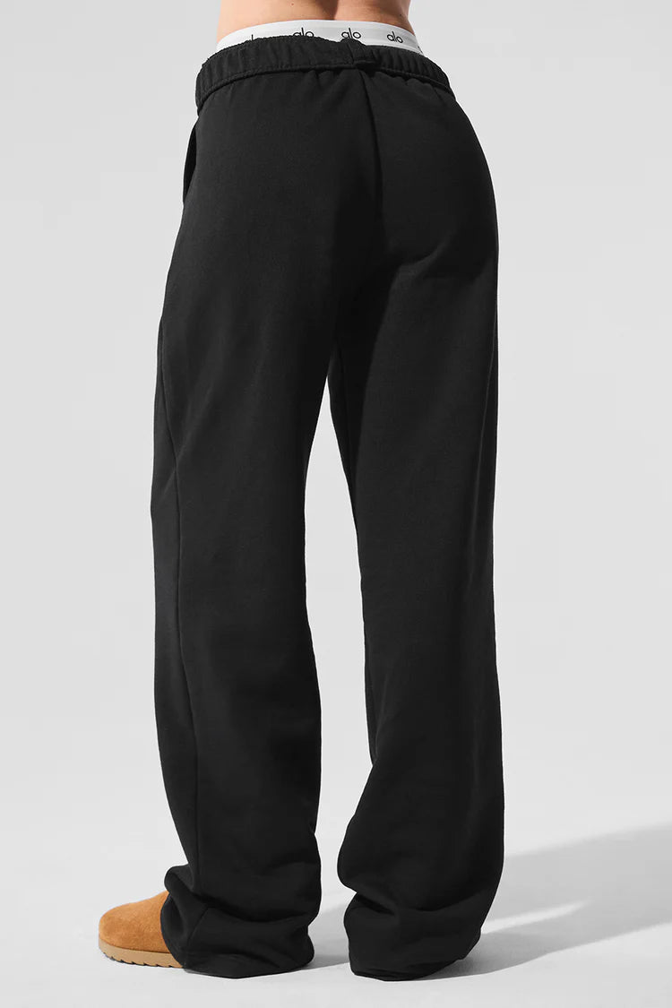 Alo Accolade Straight Leg Sweatpant - Azula sportswear