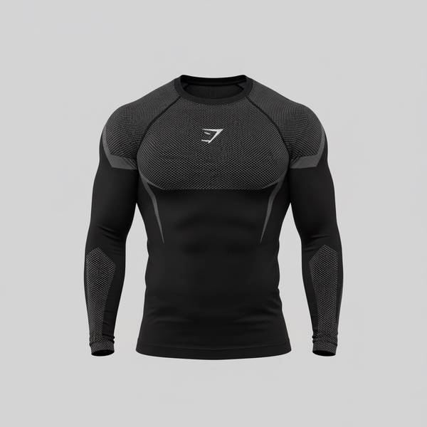 トップス  Onyx 5.0 Seamless Long Sleeve GYMSHARK ONYX 5.0 SEAMLESS LONG SLEEVE T-SHIRT - Azula sportswear