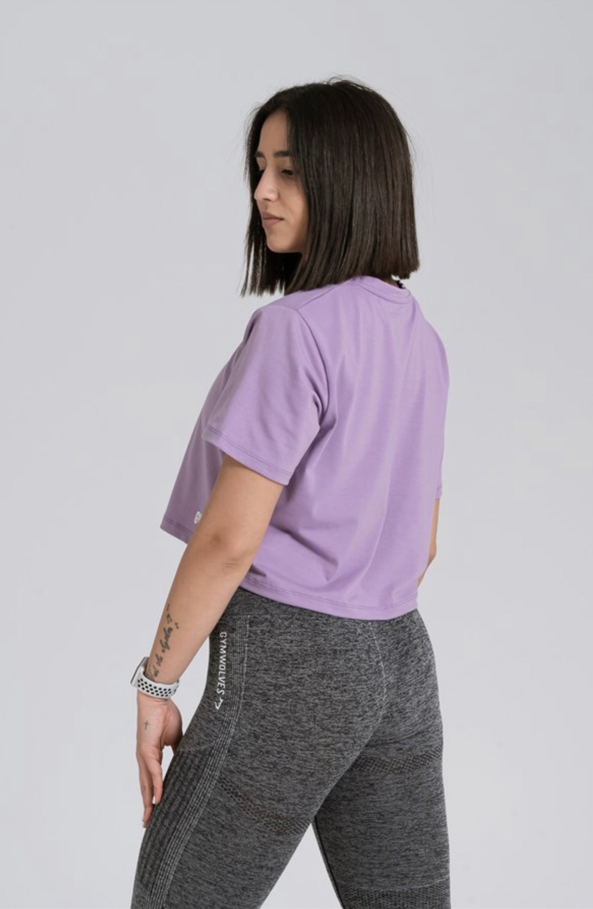 Gymwolves Relax Women Crop Tops | Cotton Series - Azula sportswear