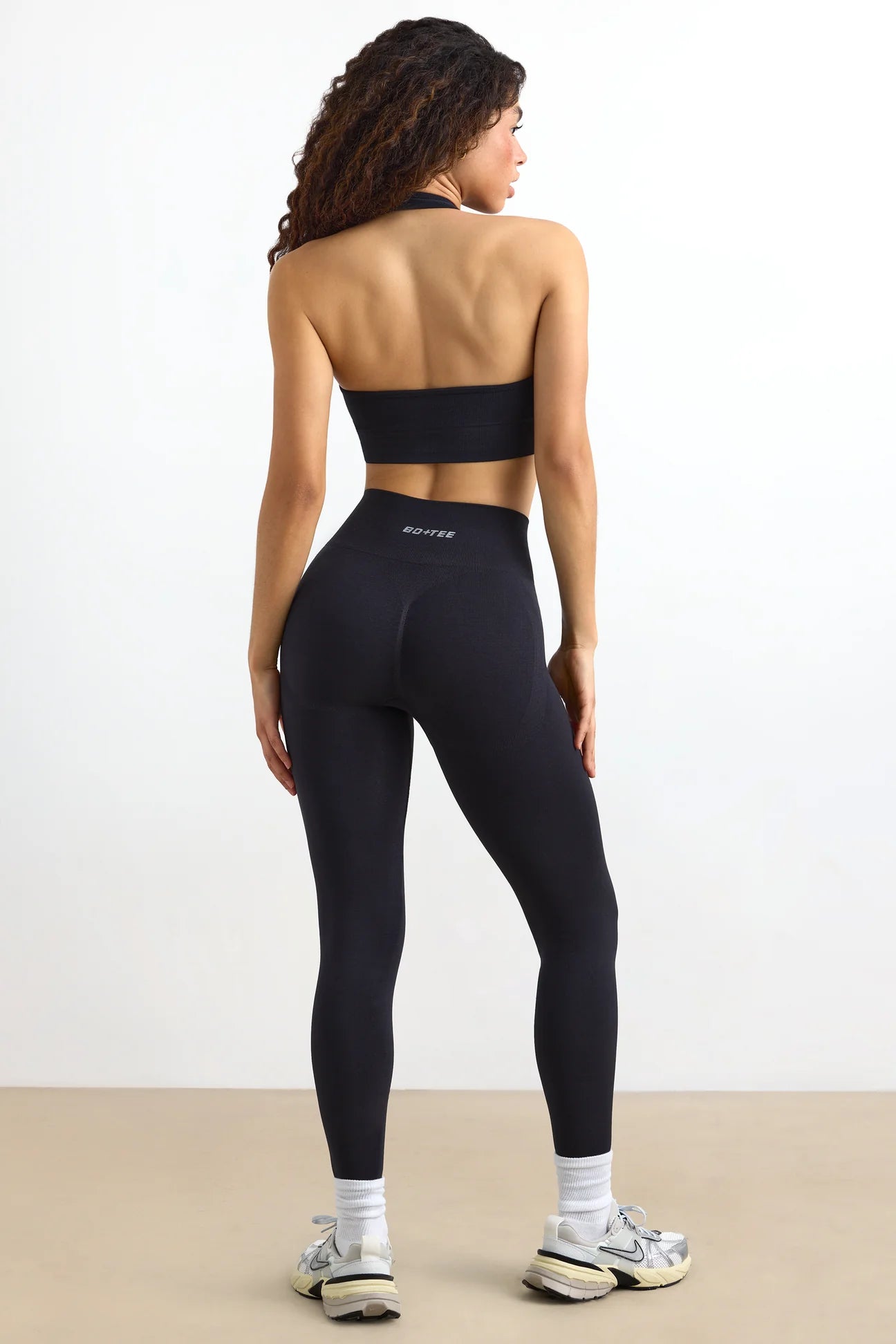 BO+TEE High-Waist Define Luxe Leggings in Black - Azula sportswear