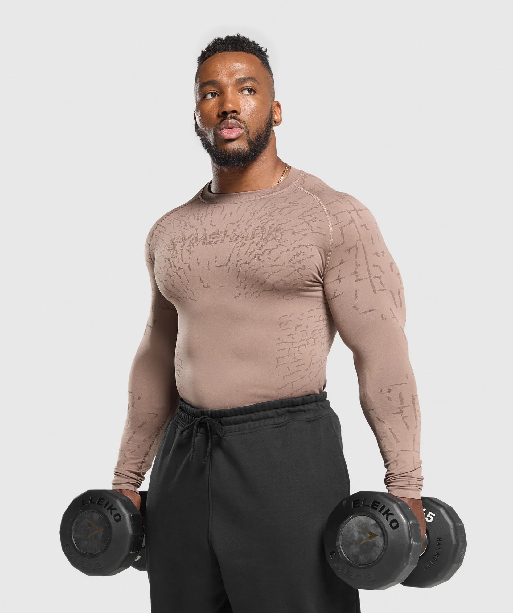 GYMSHARK TECTONIC LONG SLEEVE T-SHIRT
