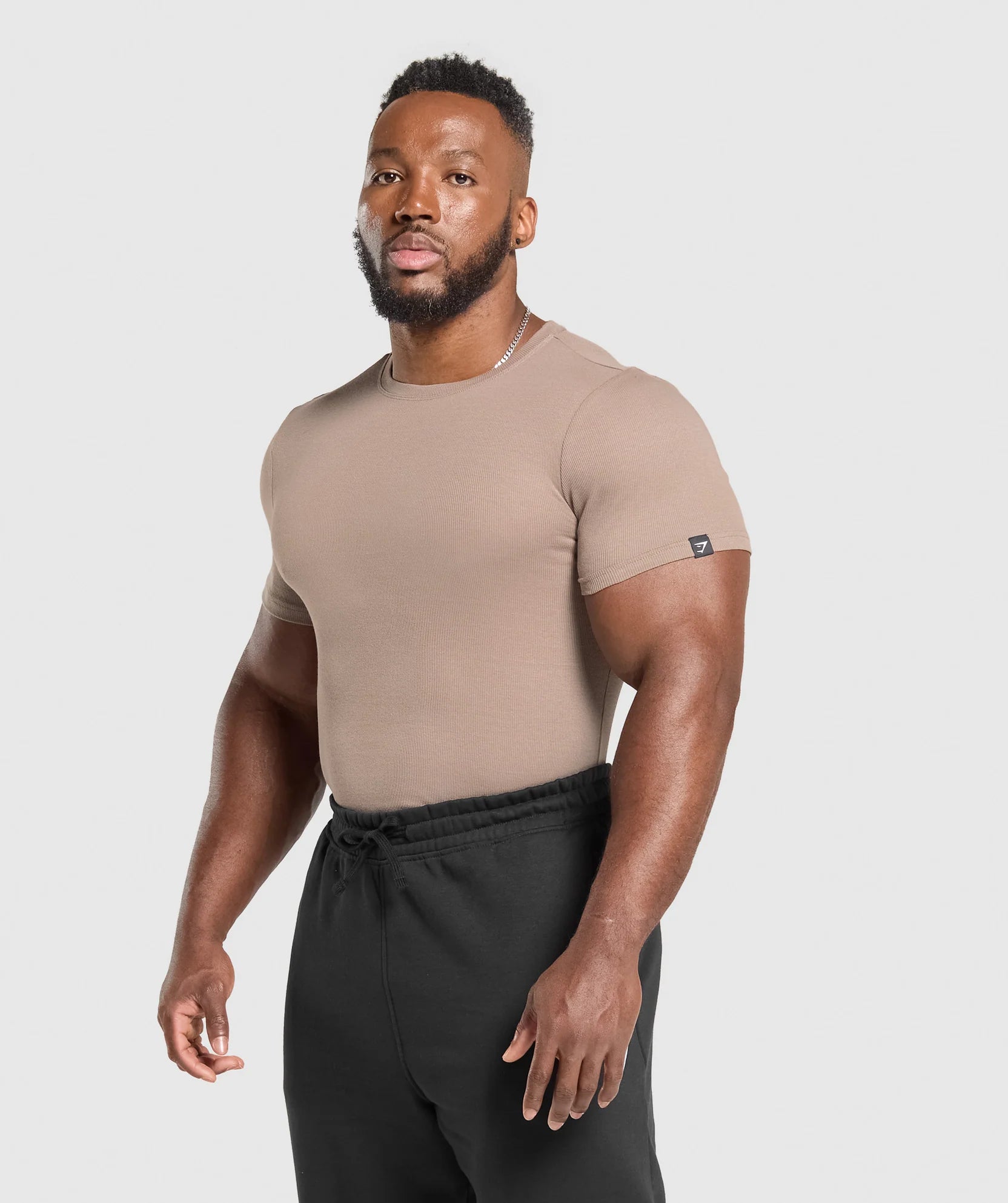 GYMSHARK Ribbed T-Shirt
