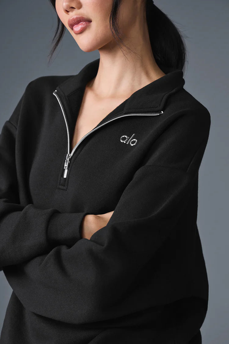 Alo Accolade 1/4 Zip Pullover - Azula sportswear