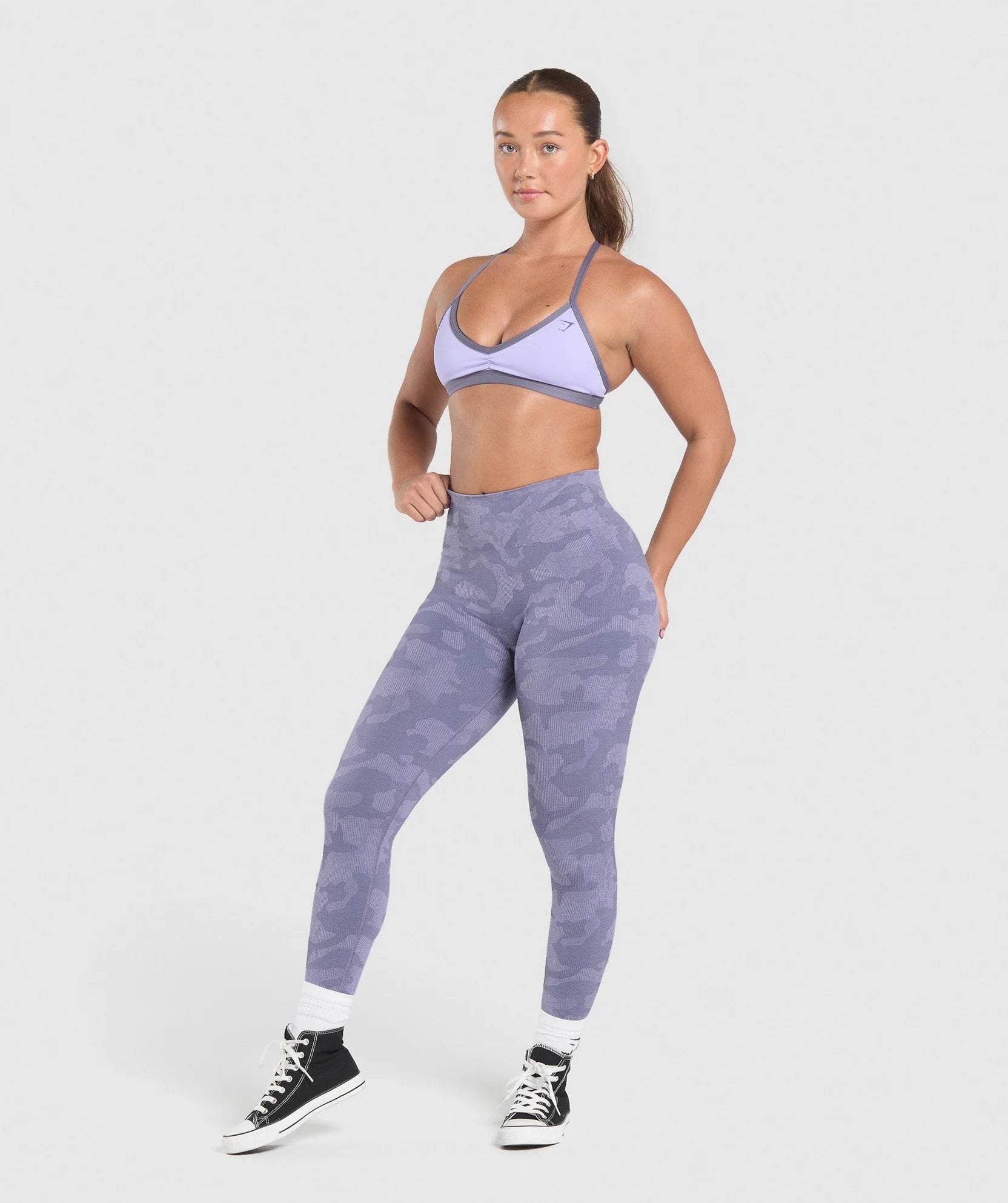 GYMSHARK GS X DIANA ADAPT CAMO LEGGINGS