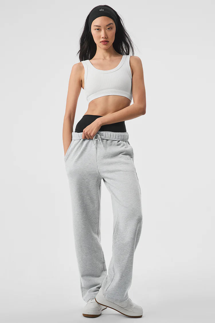 Alo Accolade Straight Leg Sweatpant - Azula sportswear
