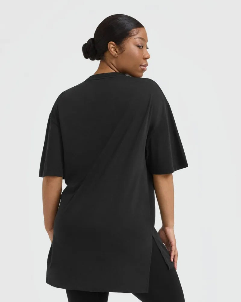 ONER ACTIVE CLASSIC OVERSIZED LONGLINE T-SHIRT - Azula sportswear