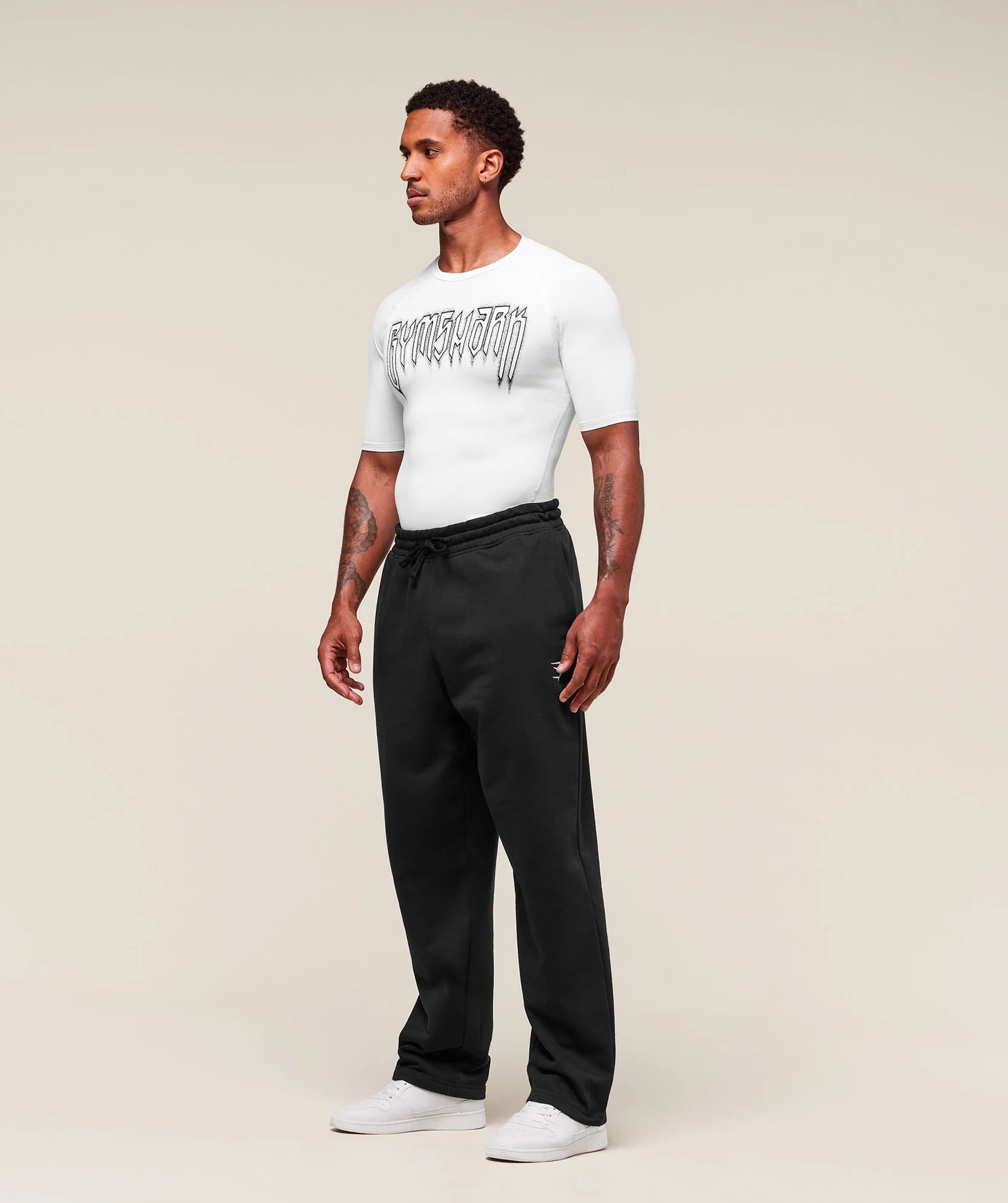 GYMSHARK GRUNGE BASELAYER T-SHIRT