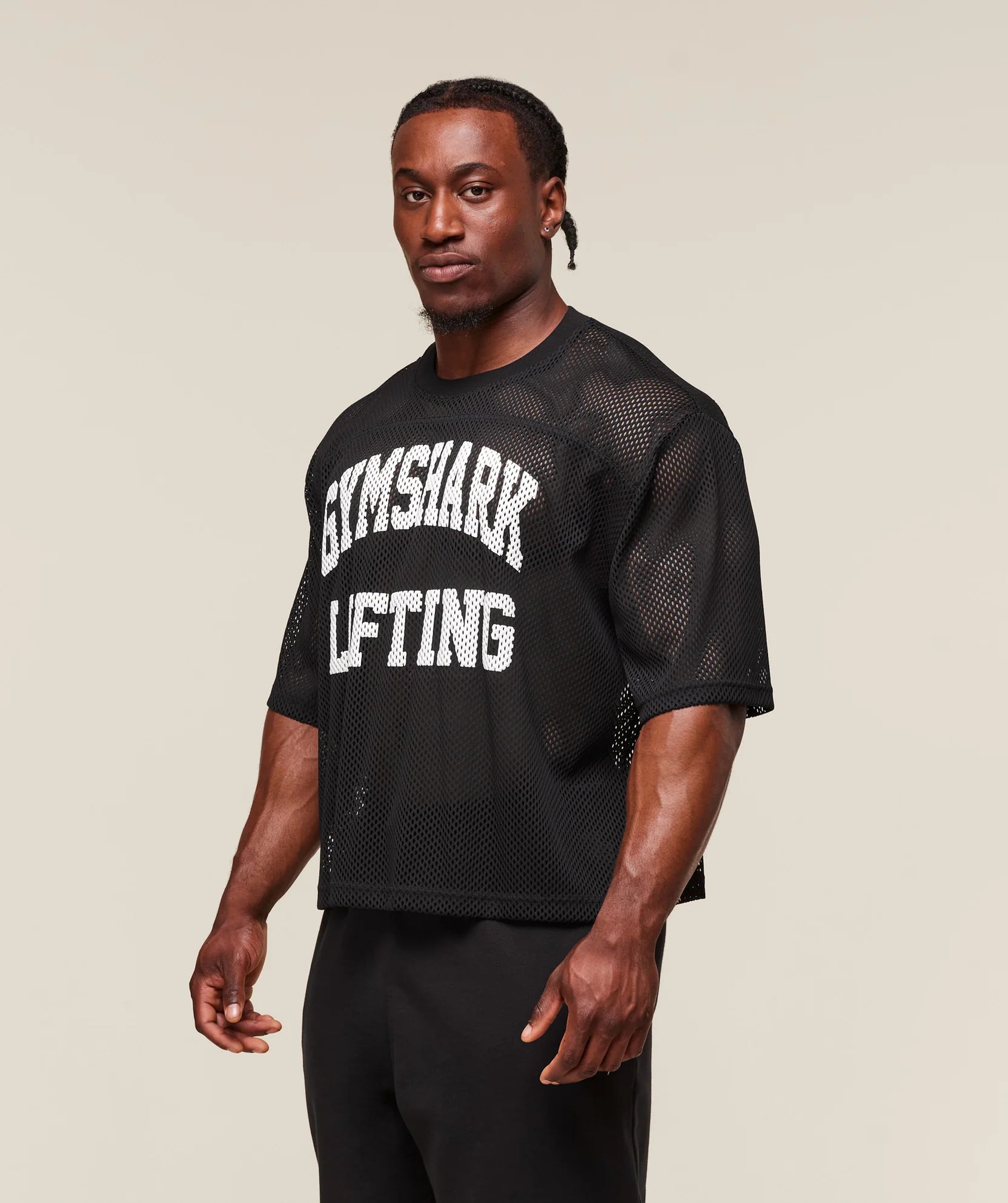 GYMSHARK MESH OVERSIZED T-SHIRT