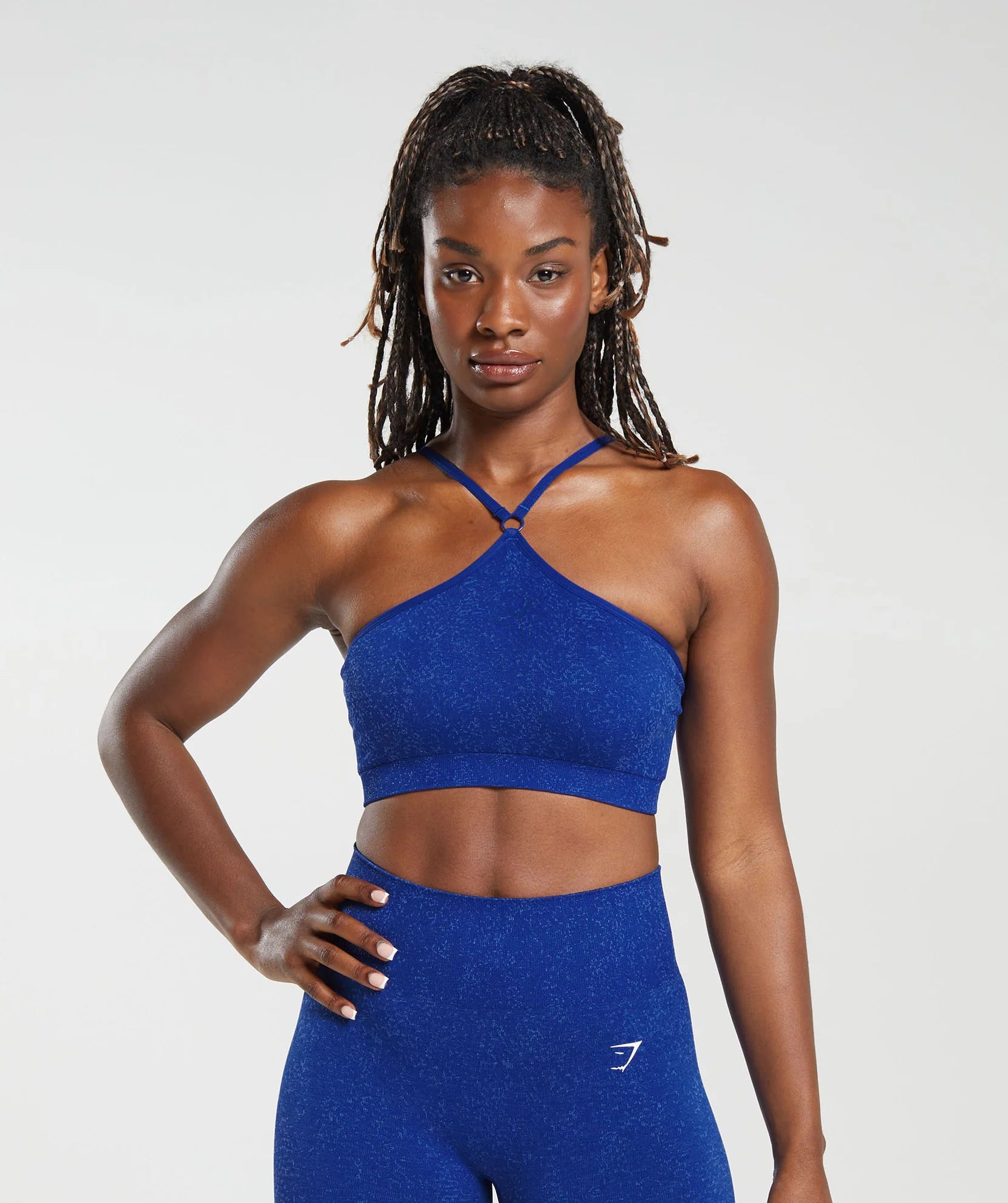 GYMSHARK ADAPT FLECK SEAMLESS HALTERNECK BRALETTE