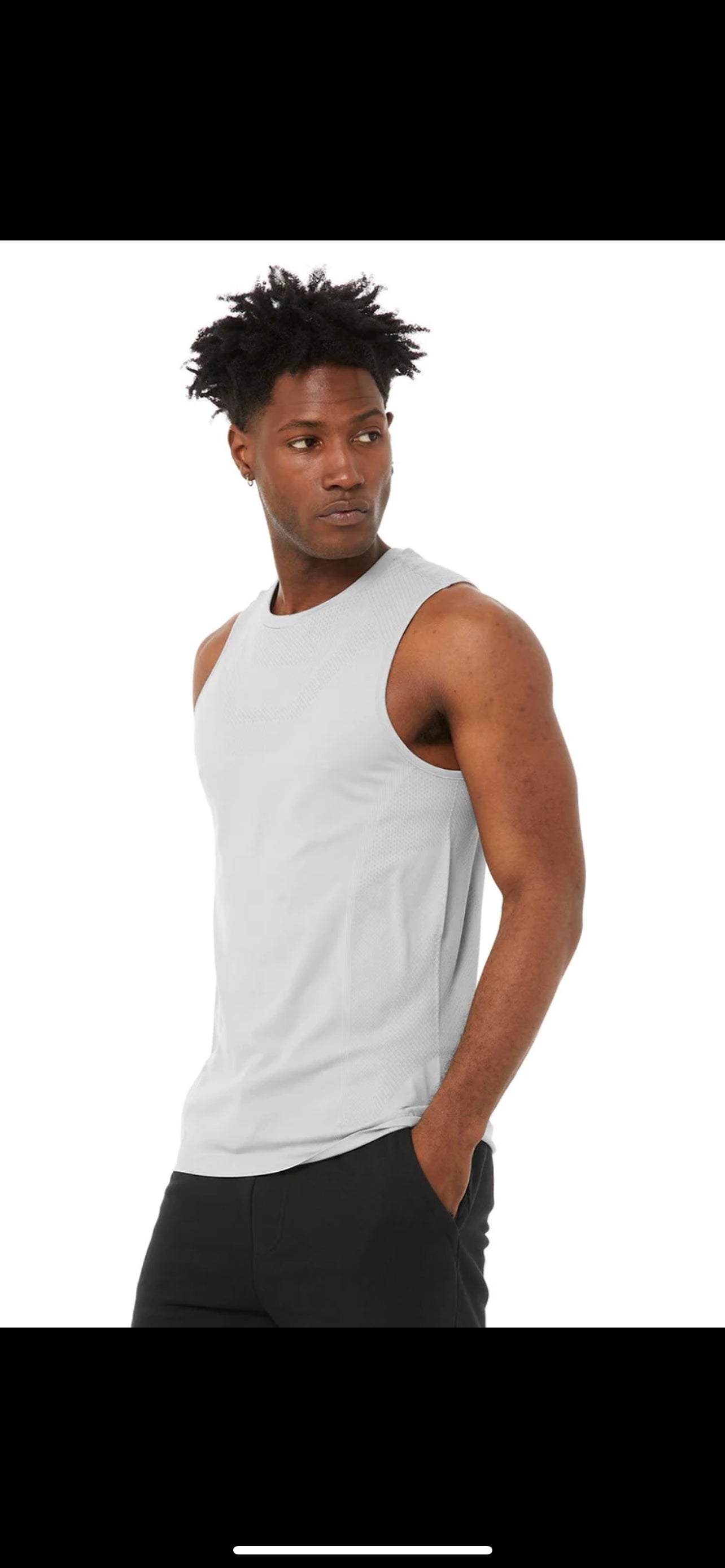 Alo Yoga Men’s Amplify Seamless Muscle Tank - Azula sportswear