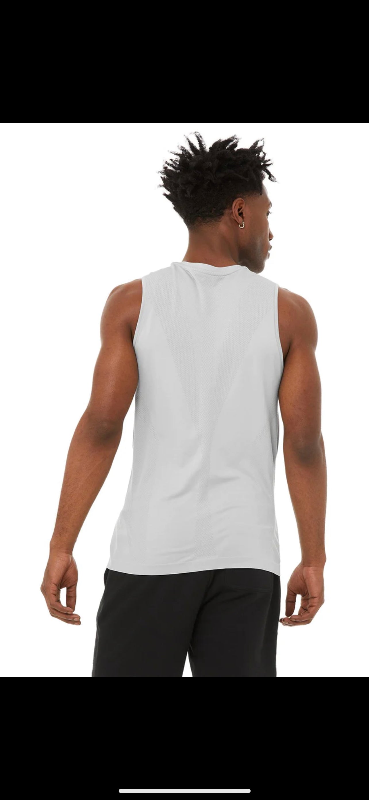 Alo Yoga Men’s Amplify Seamless Muscle Tank - Azula sportswear