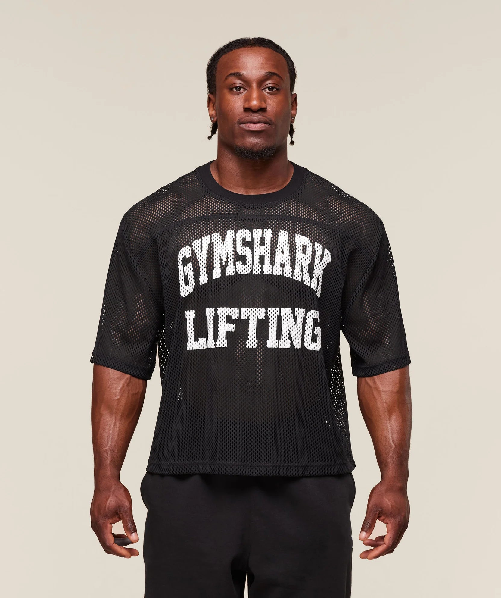 GYMSHARK MESH OVERSIZED T-SHIRT