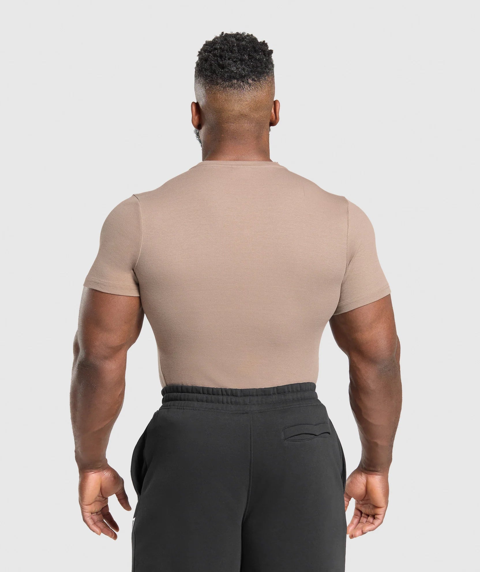 GYMSHARK Ribbed T-Shirt