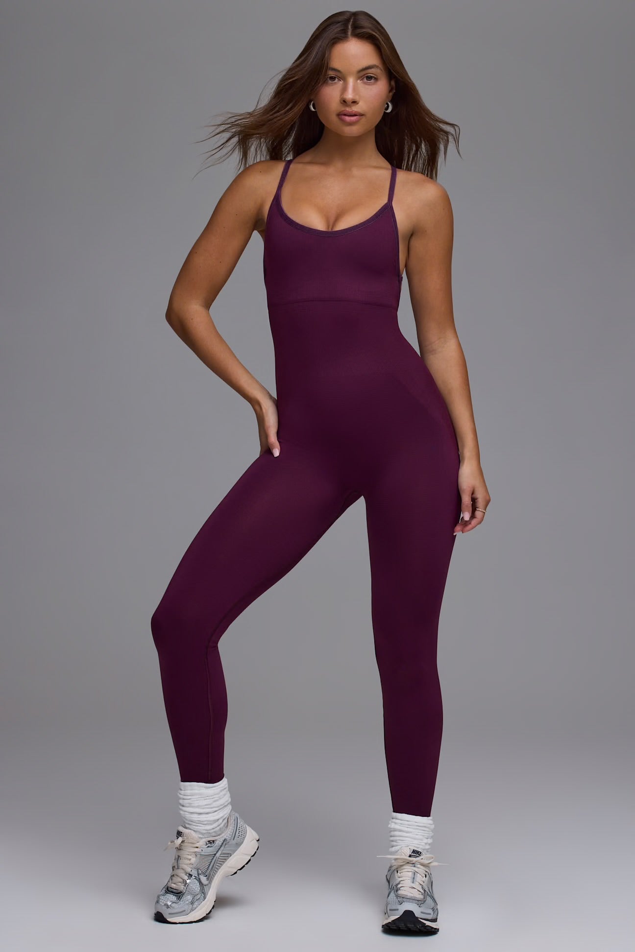 BO+TEE Define Luxe Multiway Open-Back Jumpsuit in Black - Azula sportswear