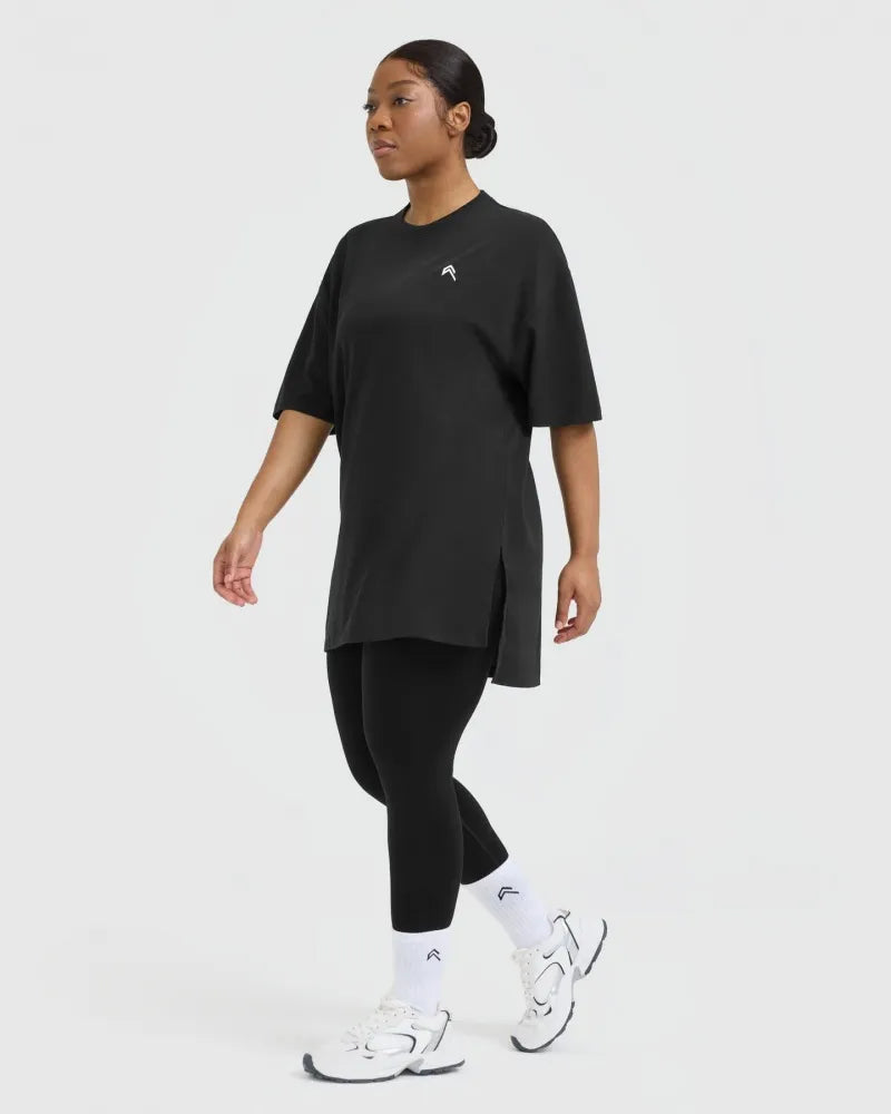 ONER ACTIVE CLASSIC OVERSIZED LONGLINE T-SHIRT - Azula sportswear