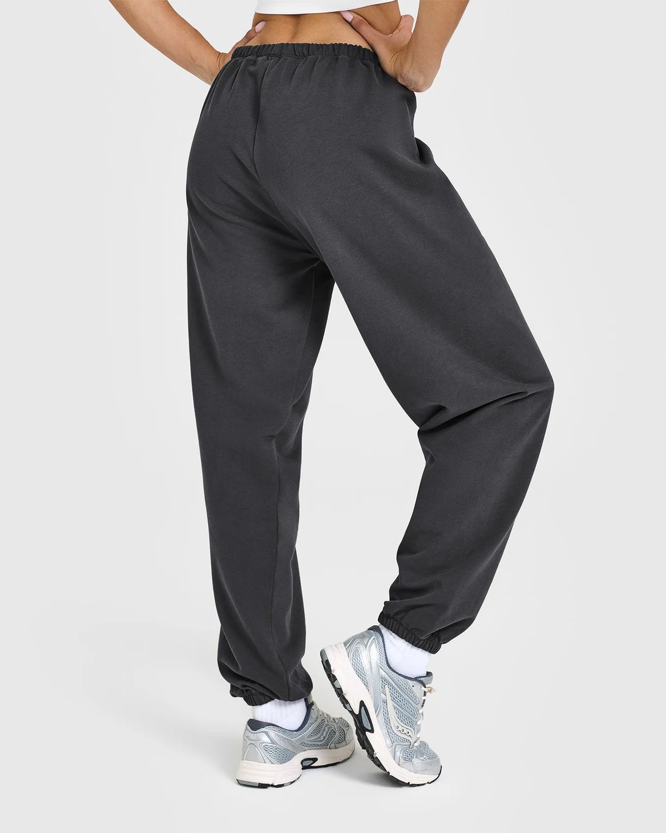 ONER ACTIVE LIGHTWEIGHT JOGGERS WITH PRINTED LOGO