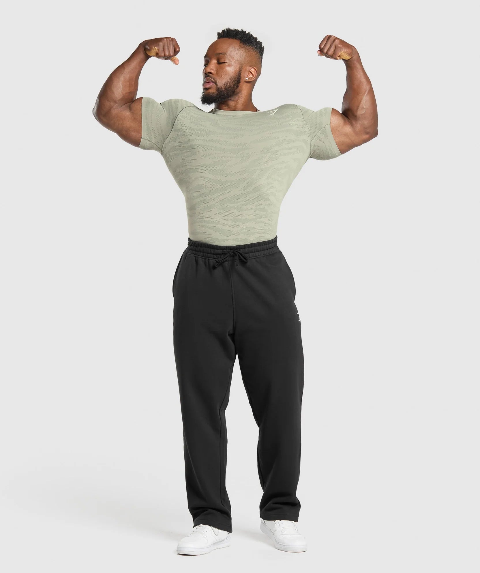 GYMSHARK GEO ANIMAL SEAMLESS T-SHIRT