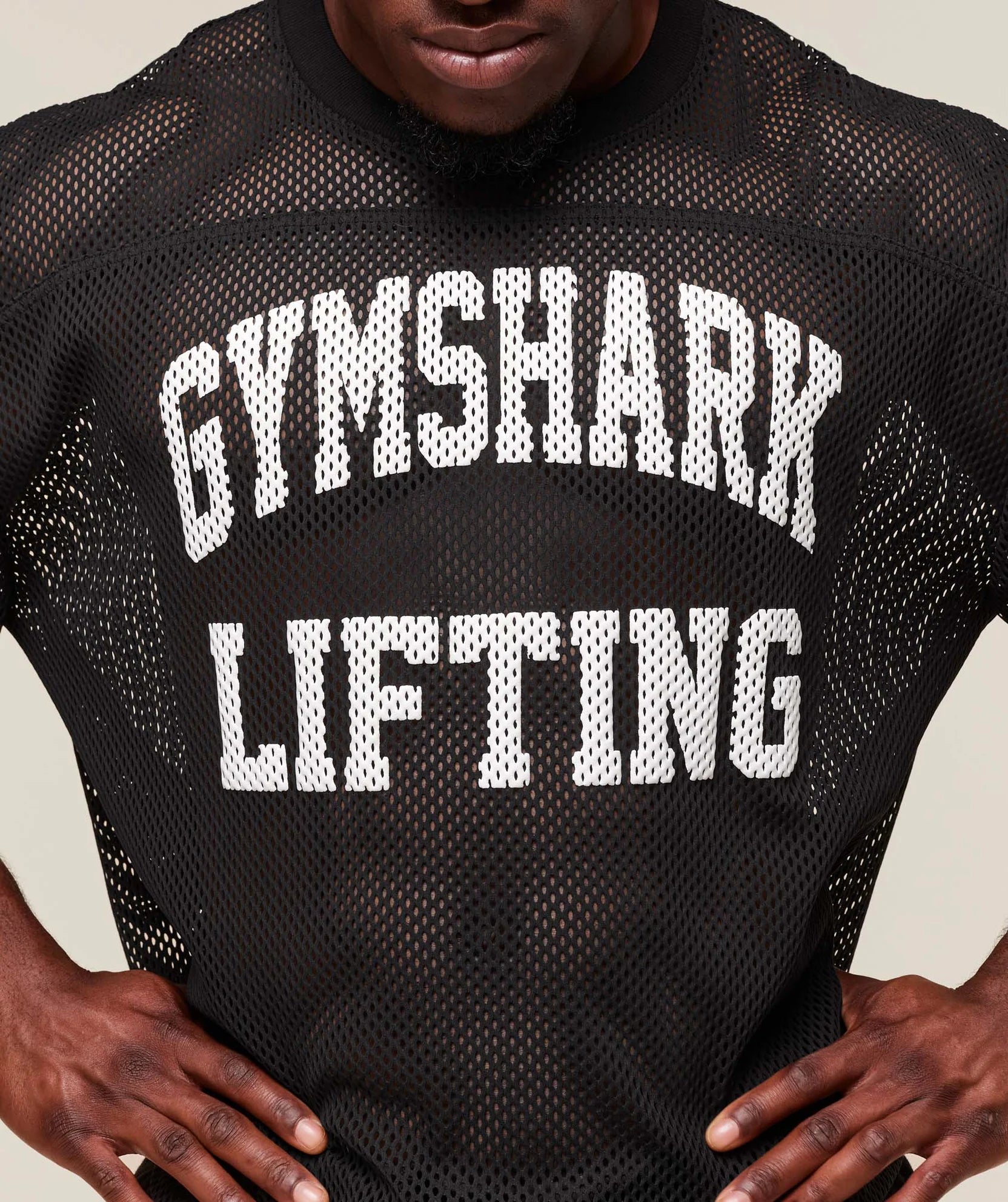 GYMSHARK MESH OVERSIZED T-SHIRT