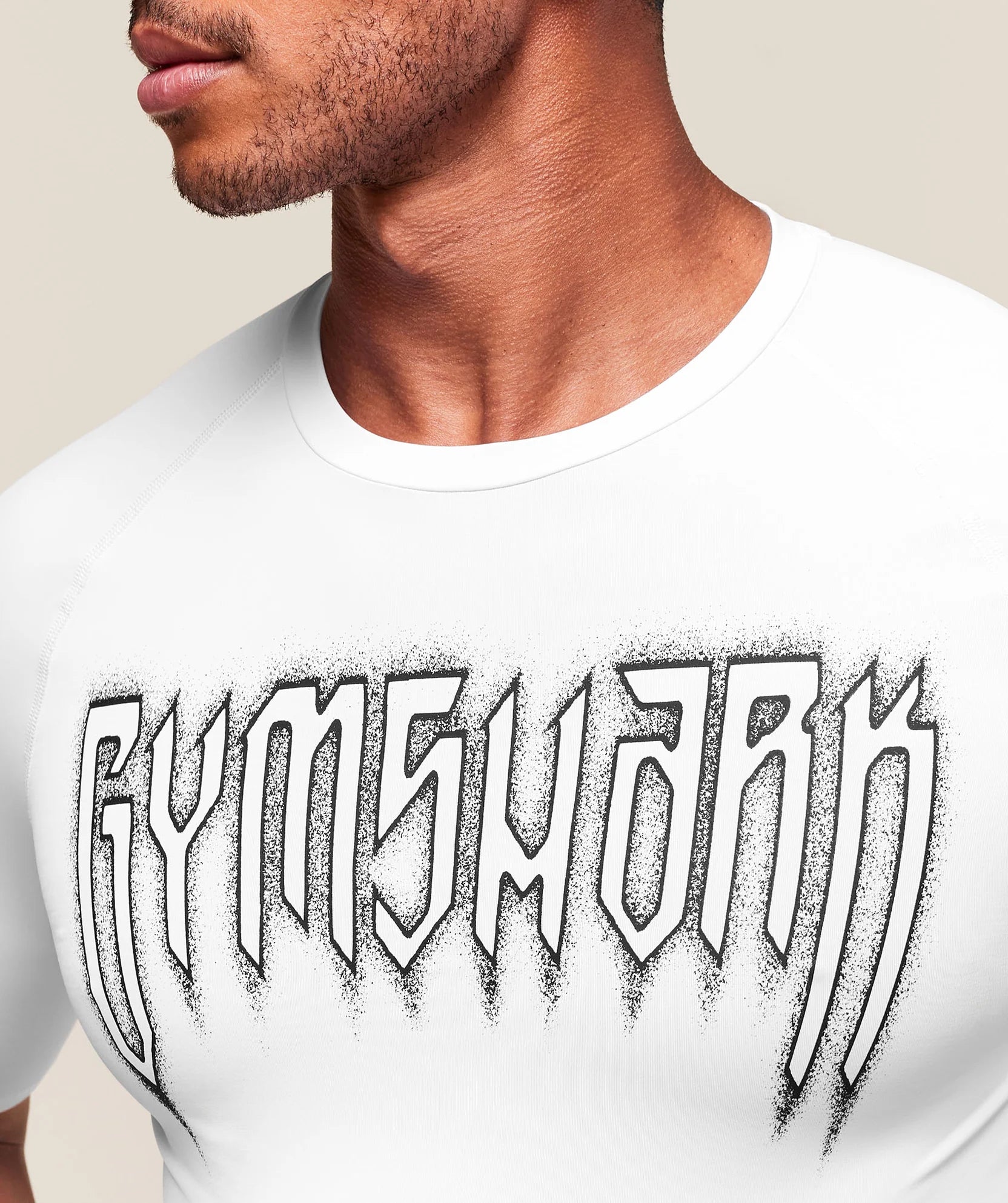 GYMSHARK GRUNGE BASELAYER T-SHIRT