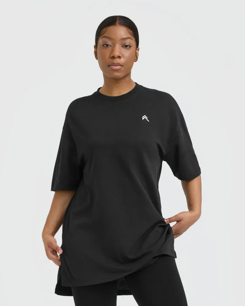 ONER ACTIVE CLASSIC OVERSIZED LONGLINE T-SHIRT - Azula sportswear