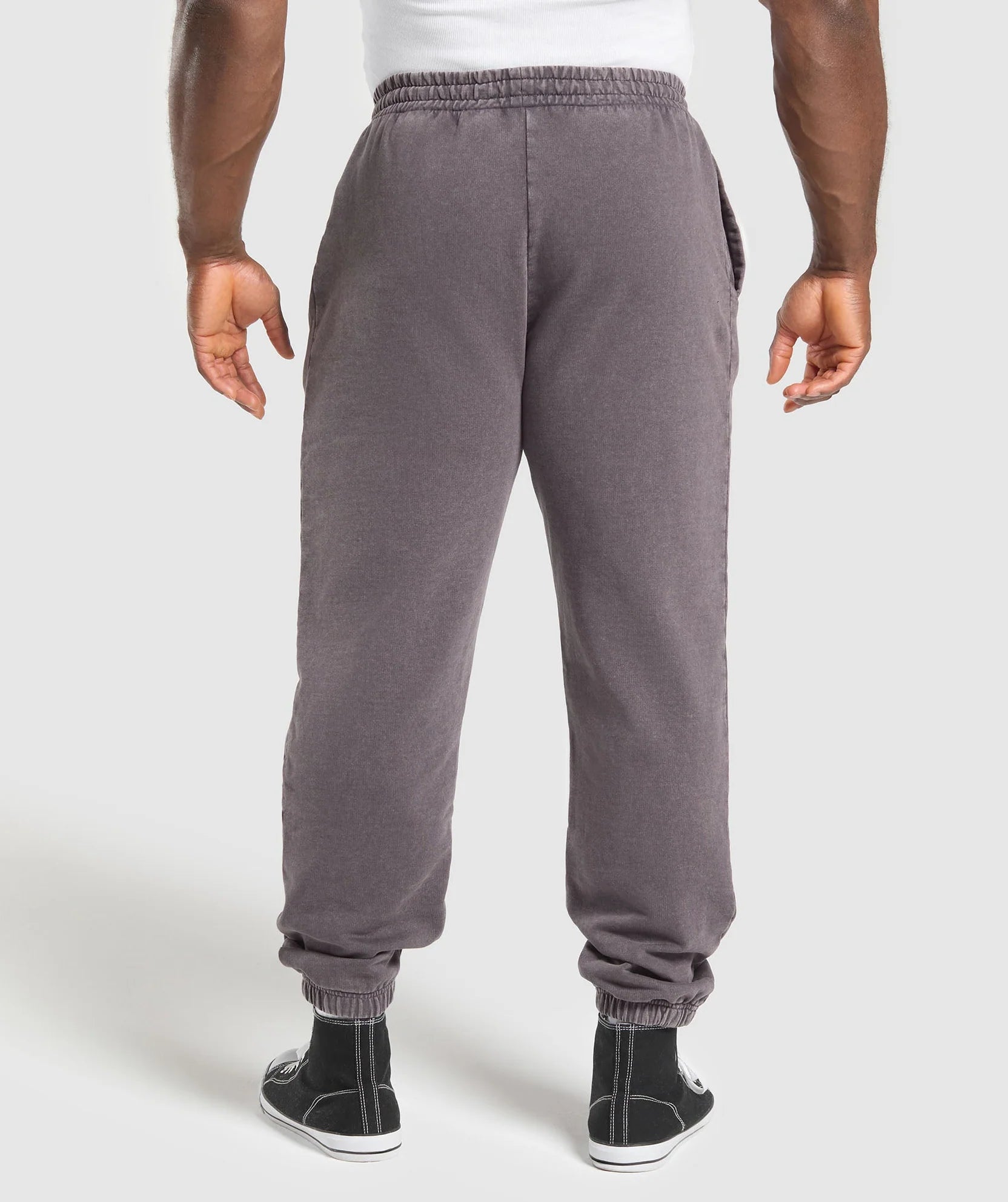 GYMSHARK DISTRESSED GRAPHIC JOGGERS