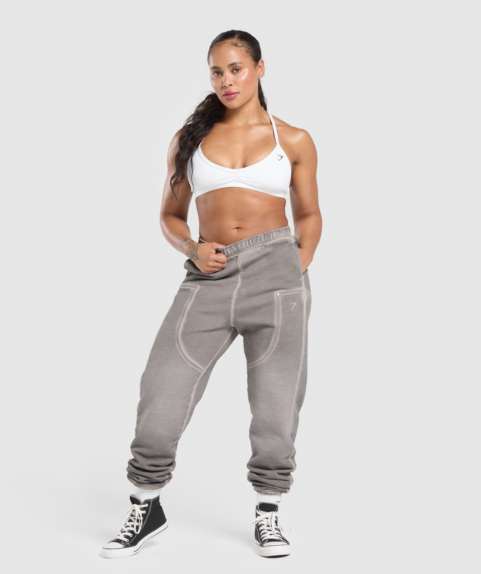 GYMSHARK HEAVYWEIGHT WASHED PANTS