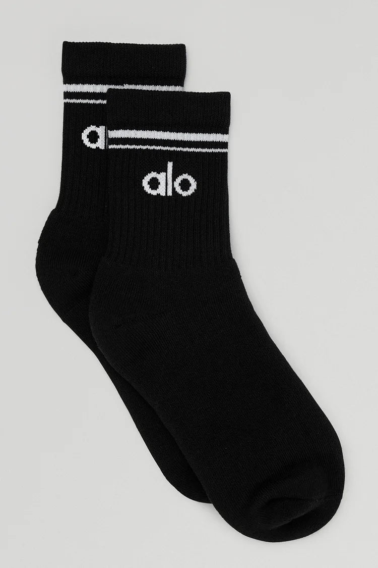 Alo Unisex Half-Crew Throwback Sock - Azula sportswear
