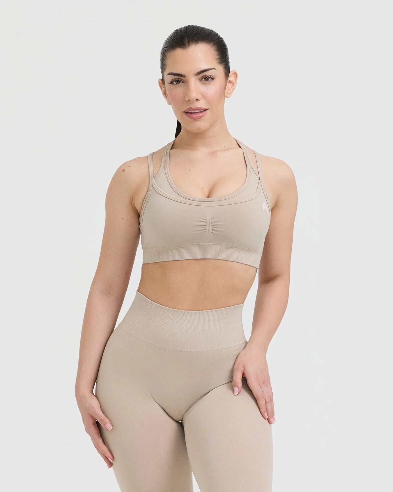 ONER ACTIVE EFFORTLESS SEAMLESS LAYERED SPORTS BRA - Azula sportswear