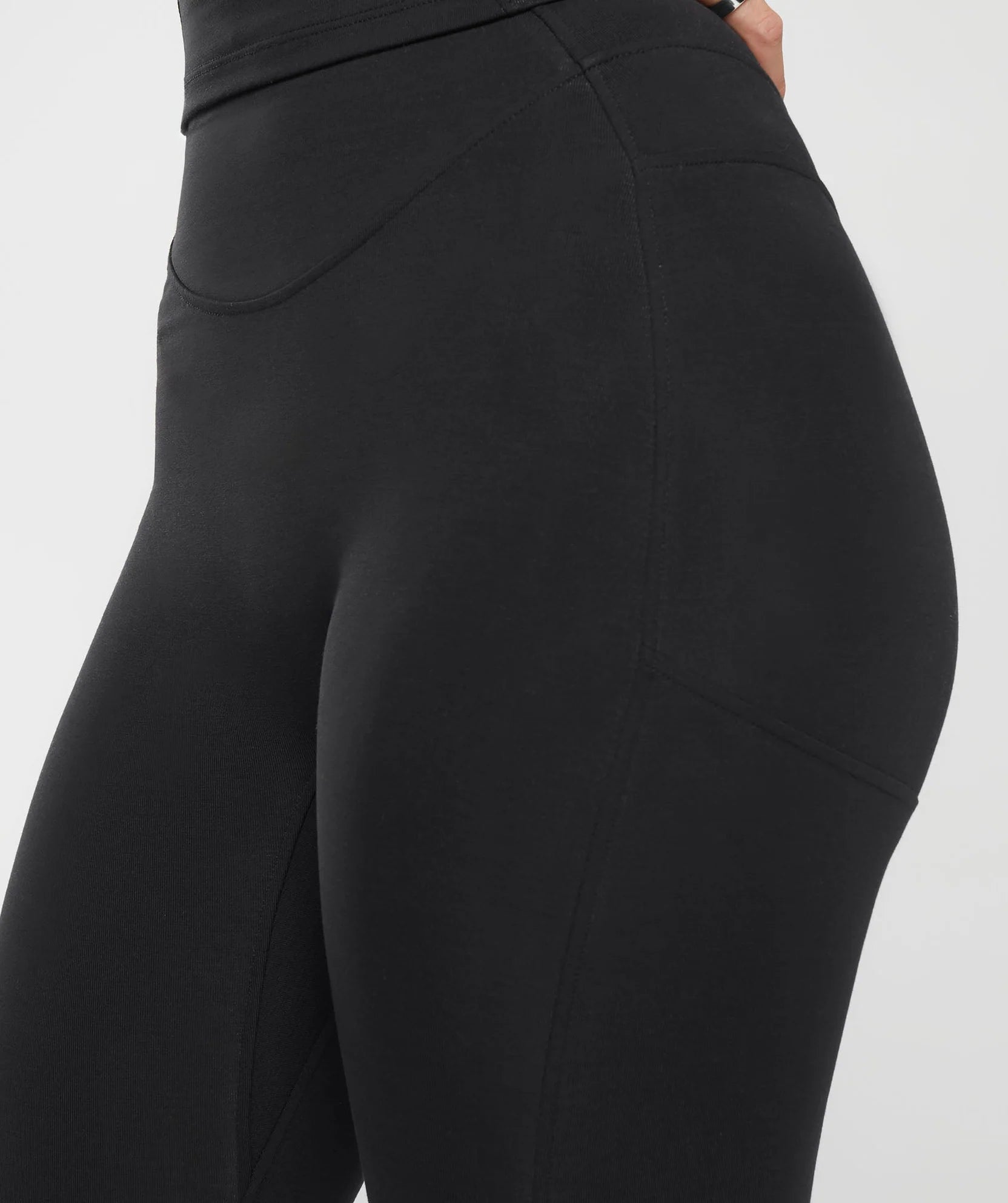 GYMSHARK REST DAY BOOT CUT COTTON LEGGINGS