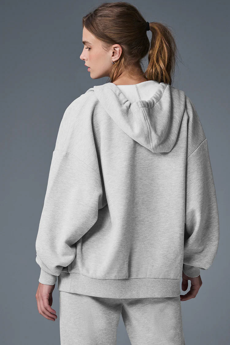 Alo Accolade Full Zip Hoodie - Azula sportswear