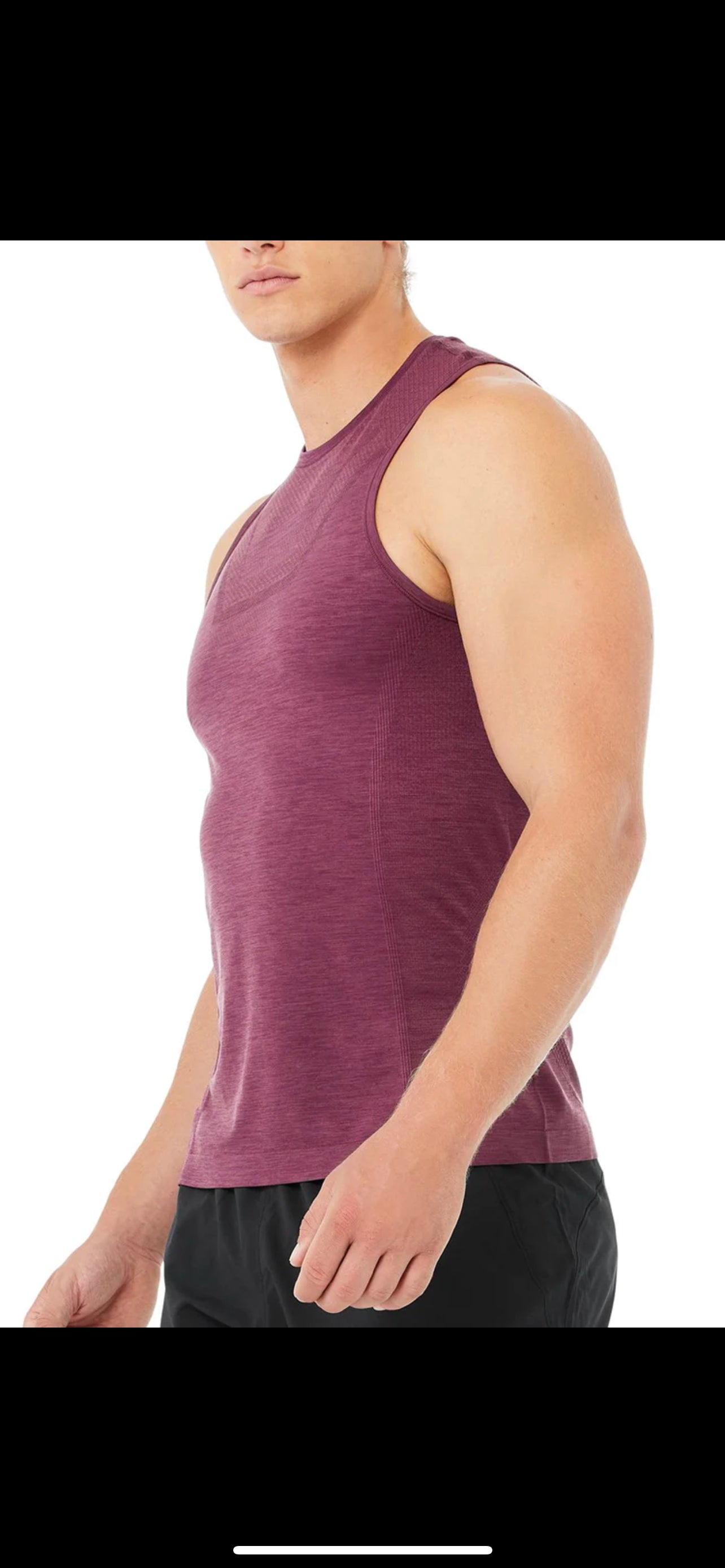 Alo Yoga Men’s Amplify Seamless Muscle Tank - Azula sportswear