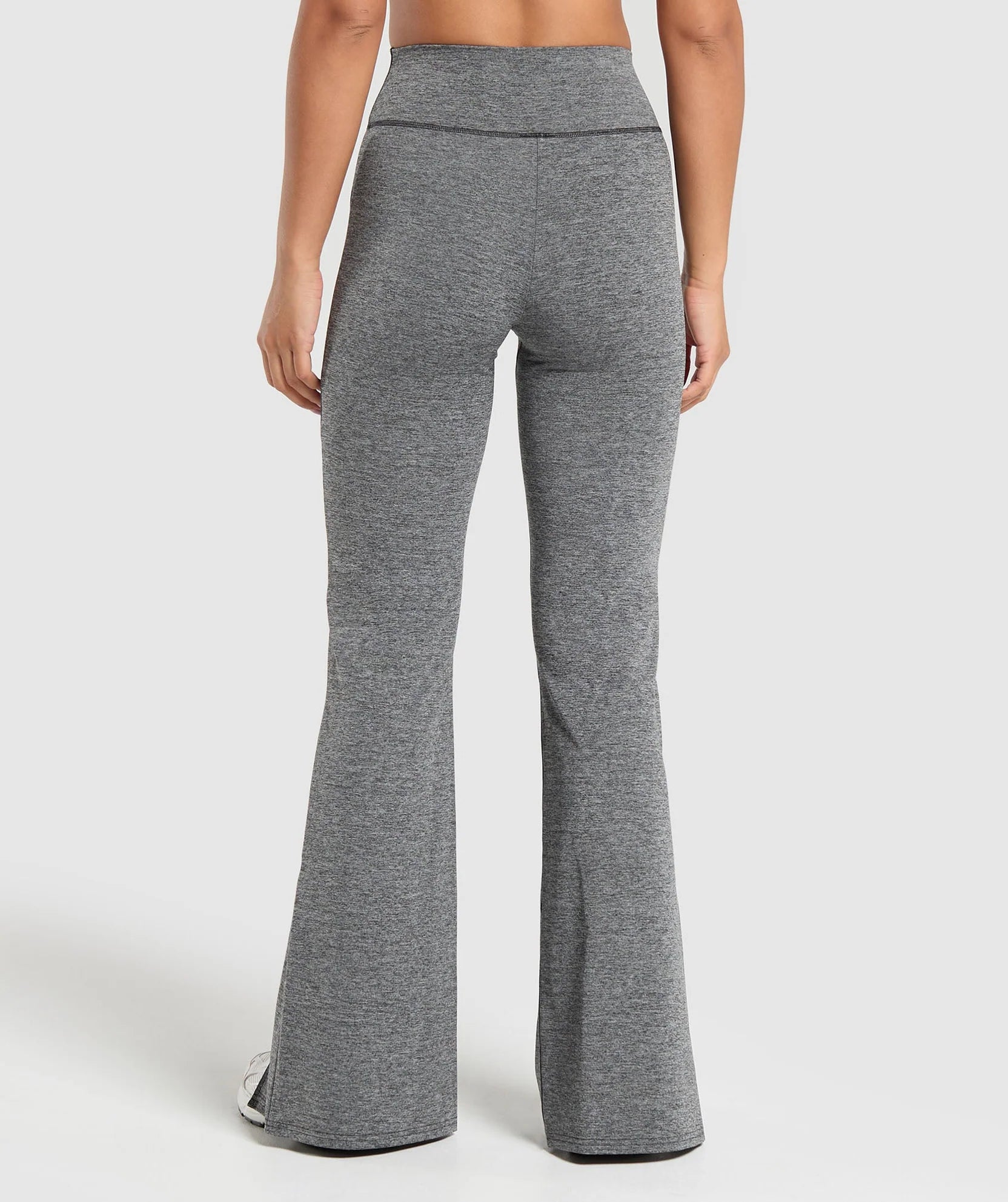 GYMSHARK MARL FLARED LEGGINGS