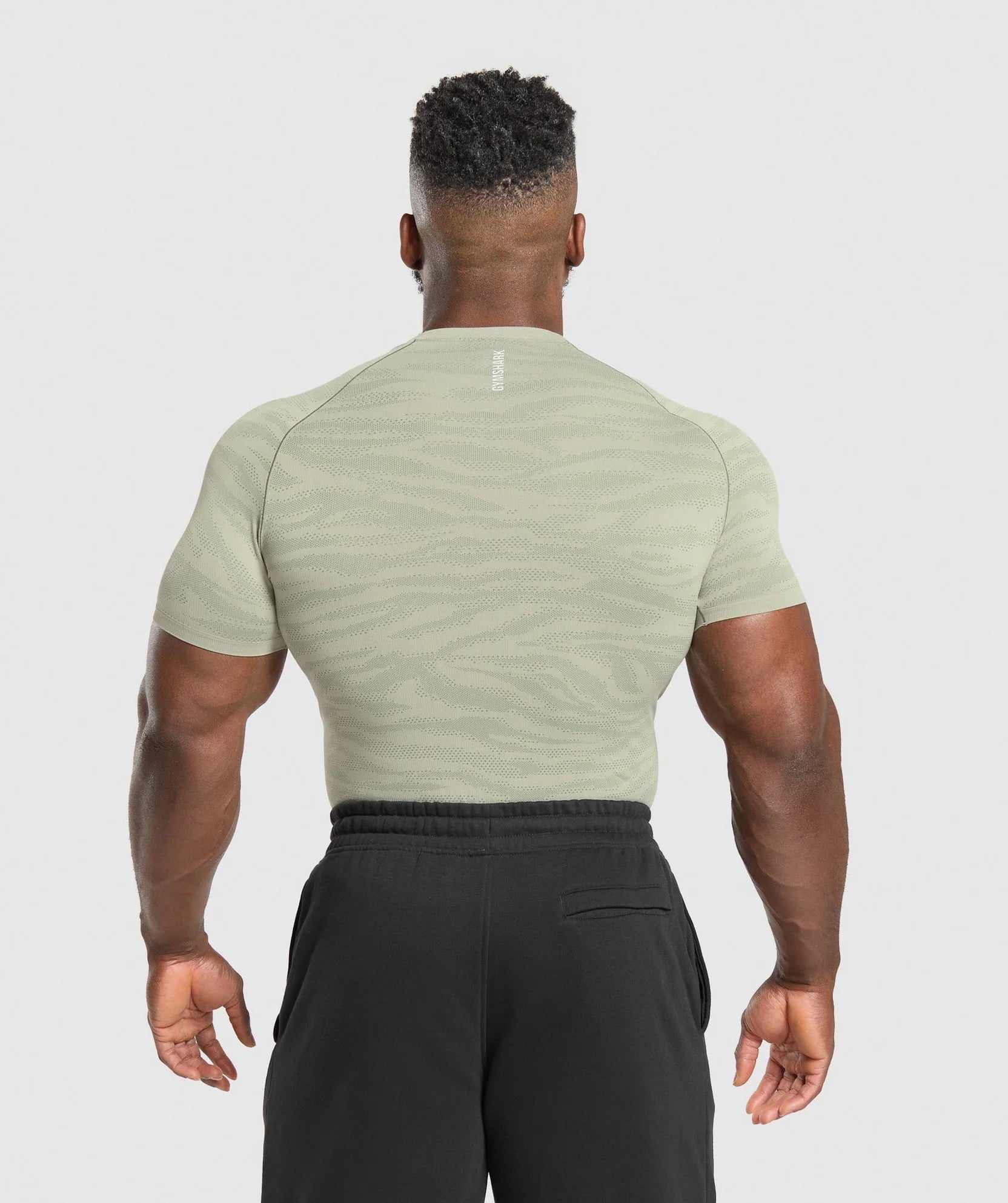 GYMSHARK GEO ANIMAL SEAMLESS T-SHIRT