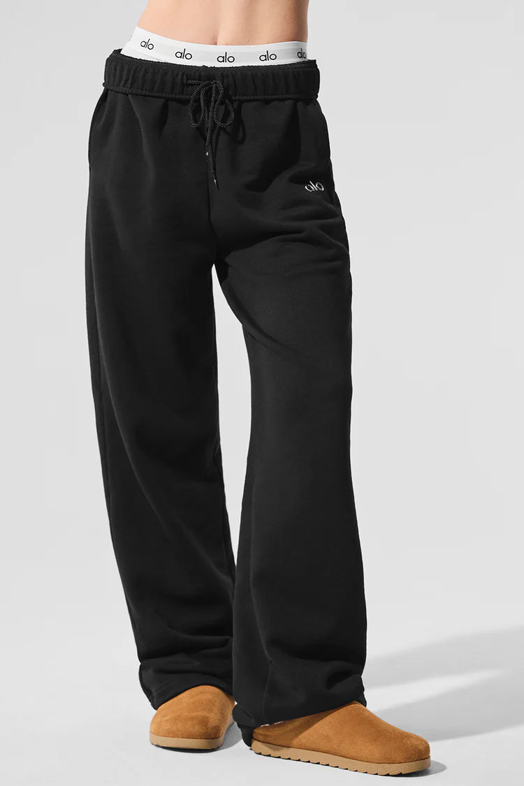 Alo Accolade Straight Leg Sweatpant - Azula sportswear
