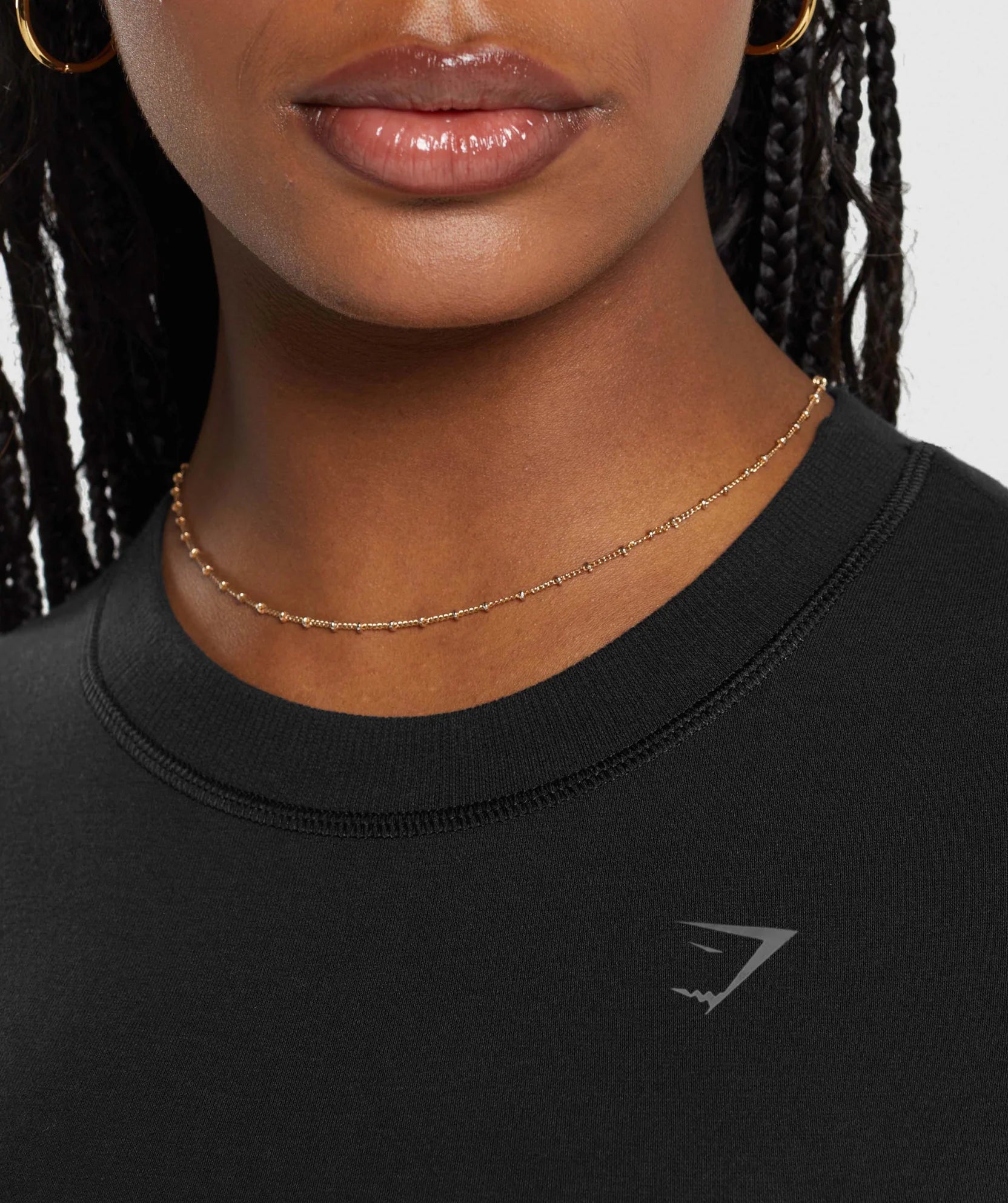 GYMSHARK COTTON SEAMLESS CROP TOP - Azula sportswear