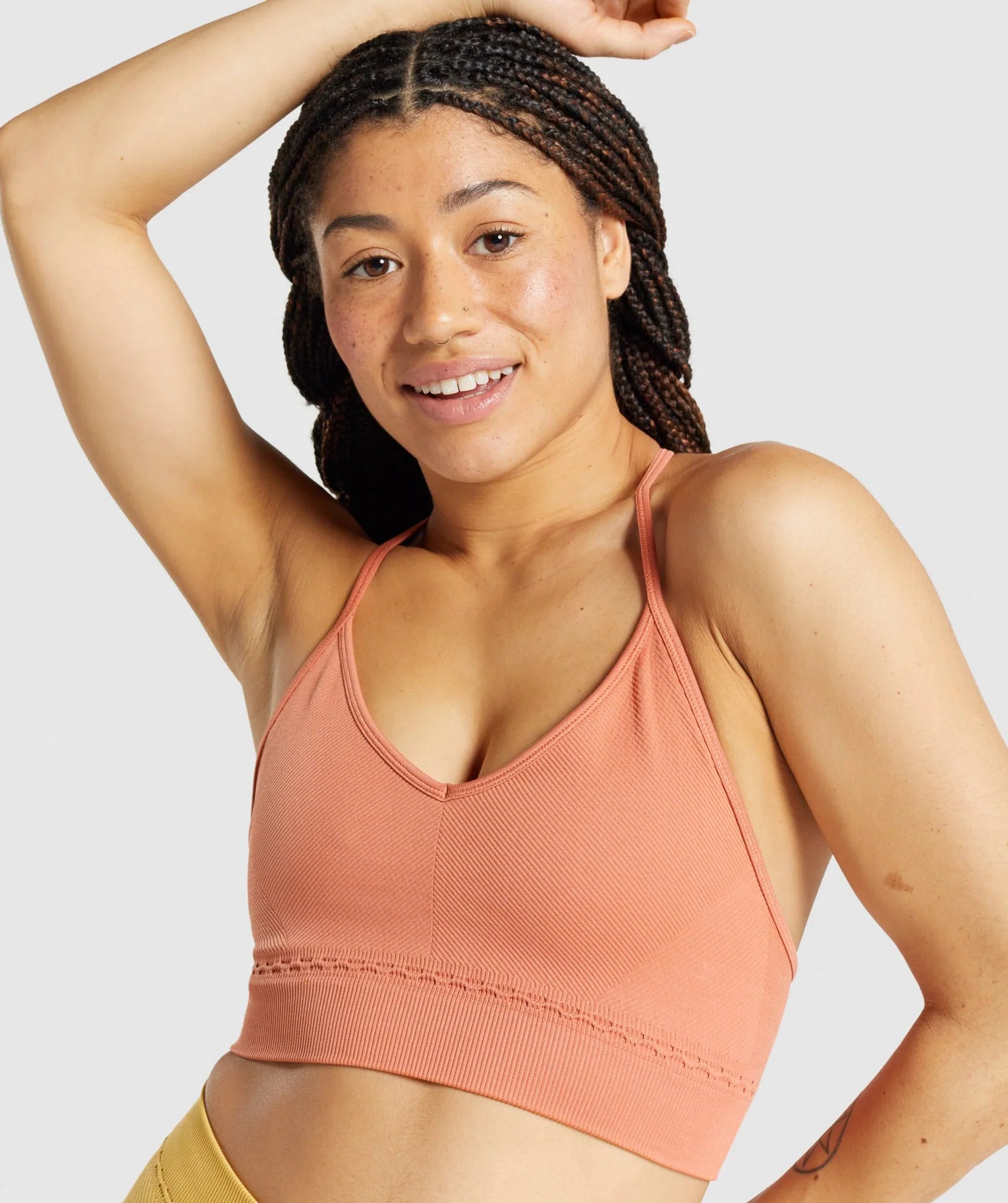 GYMSHARK STUDIO SEAMLESS SPORTS BRA - Azula sportswear