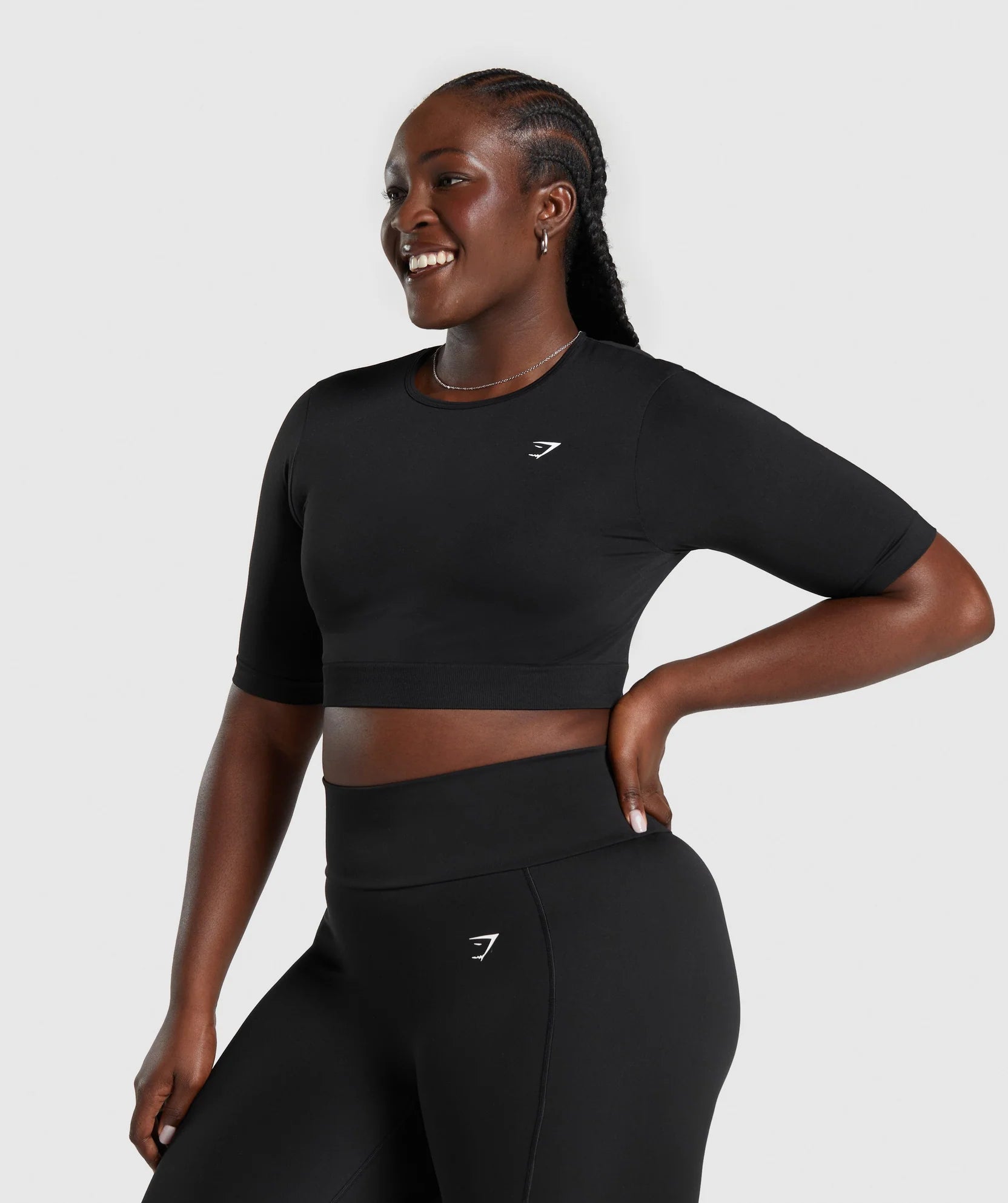 GYMSHARK EVERYDAY SEAMLESS CROP TOP