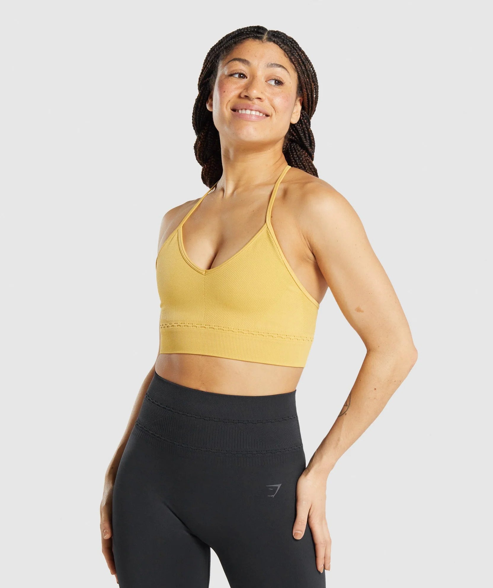 GYMSHARK STUDIO SEAMLESS SPORTS BRA - Azula sportswear