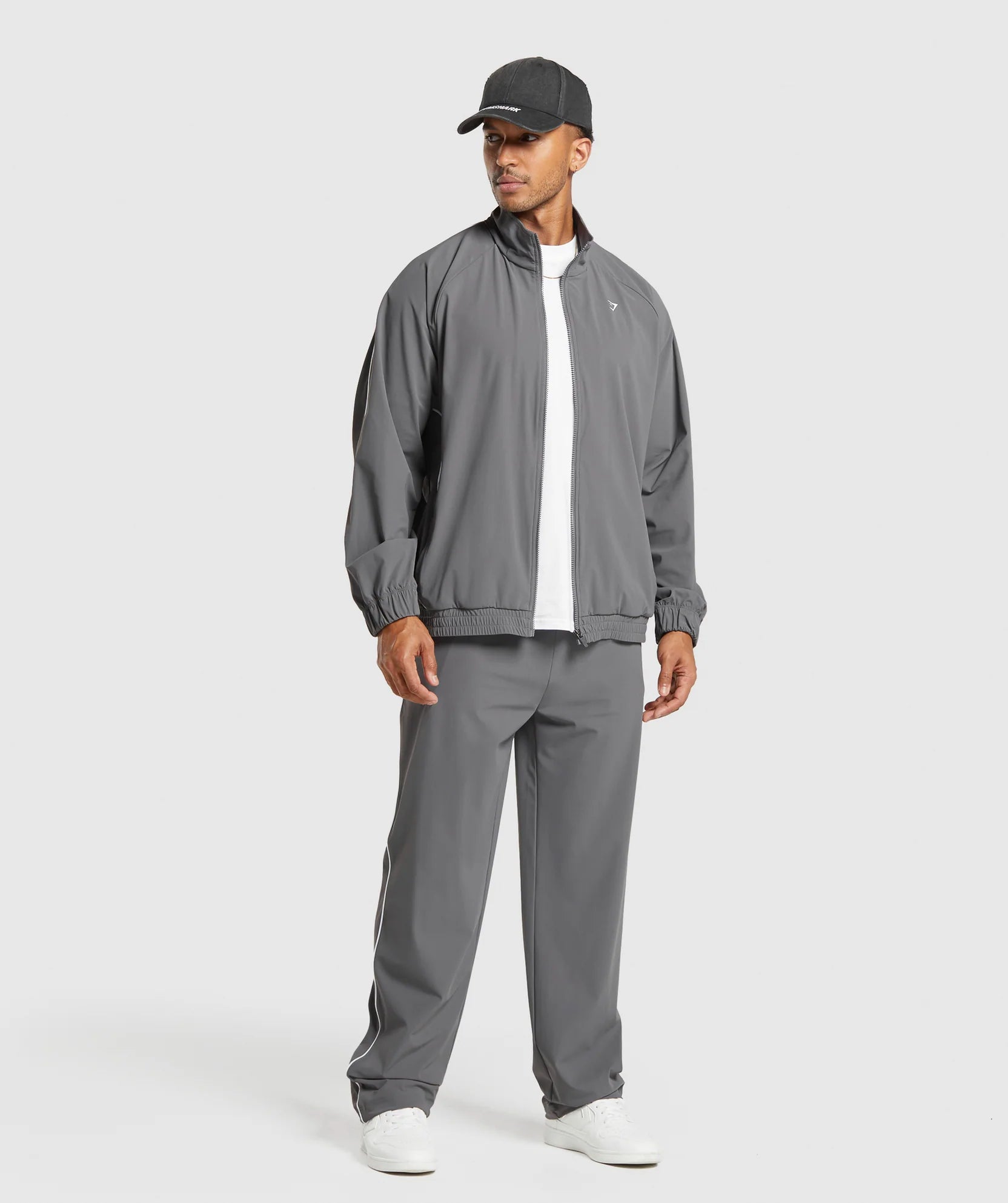 GYMSHARK Contrast Track Top