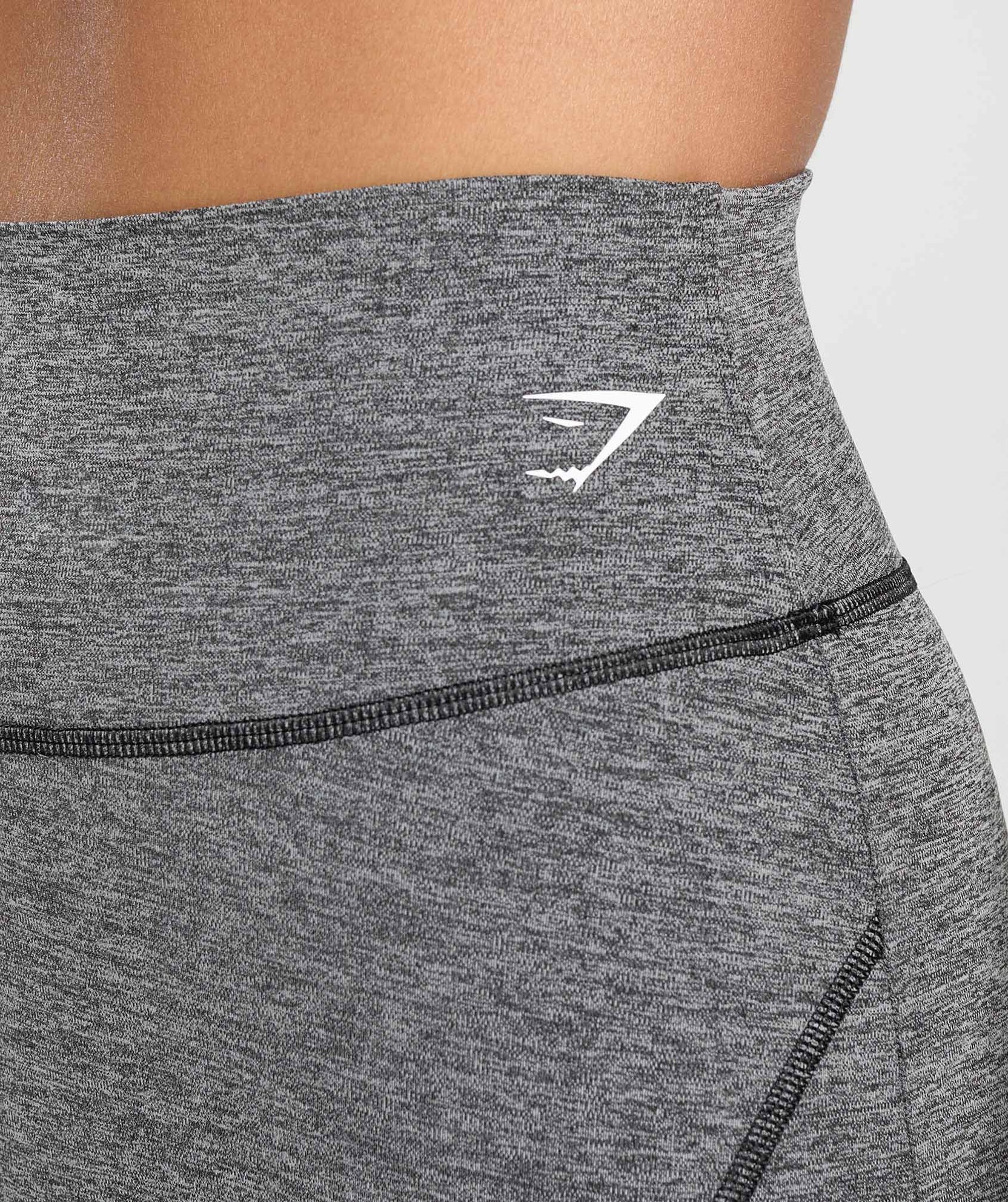 GYMSHARK MARL FLARED LEGGINGS