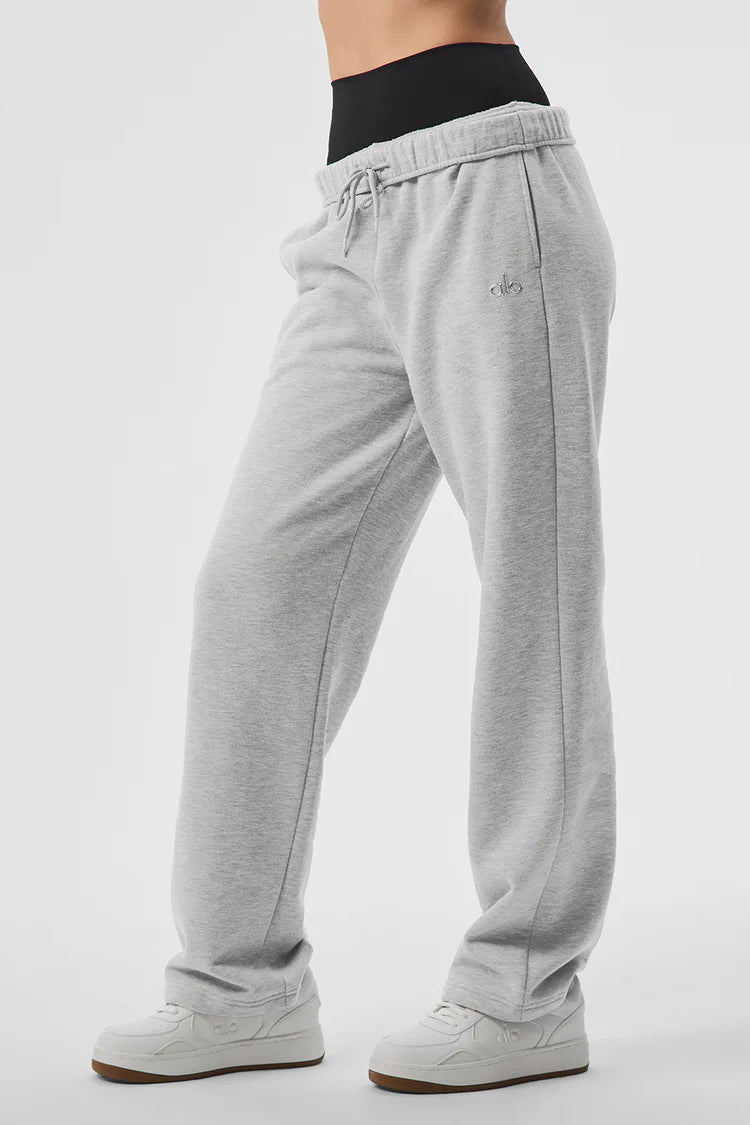 Alo Accolade Straight Leg Sweatpant - Azula sportswear