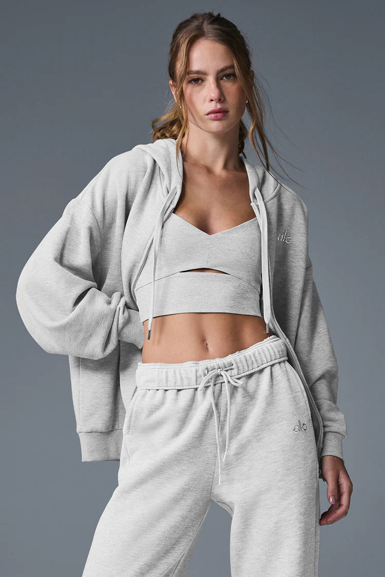 Alo Accolade Full Zip Hoodie - Azula sportswear
