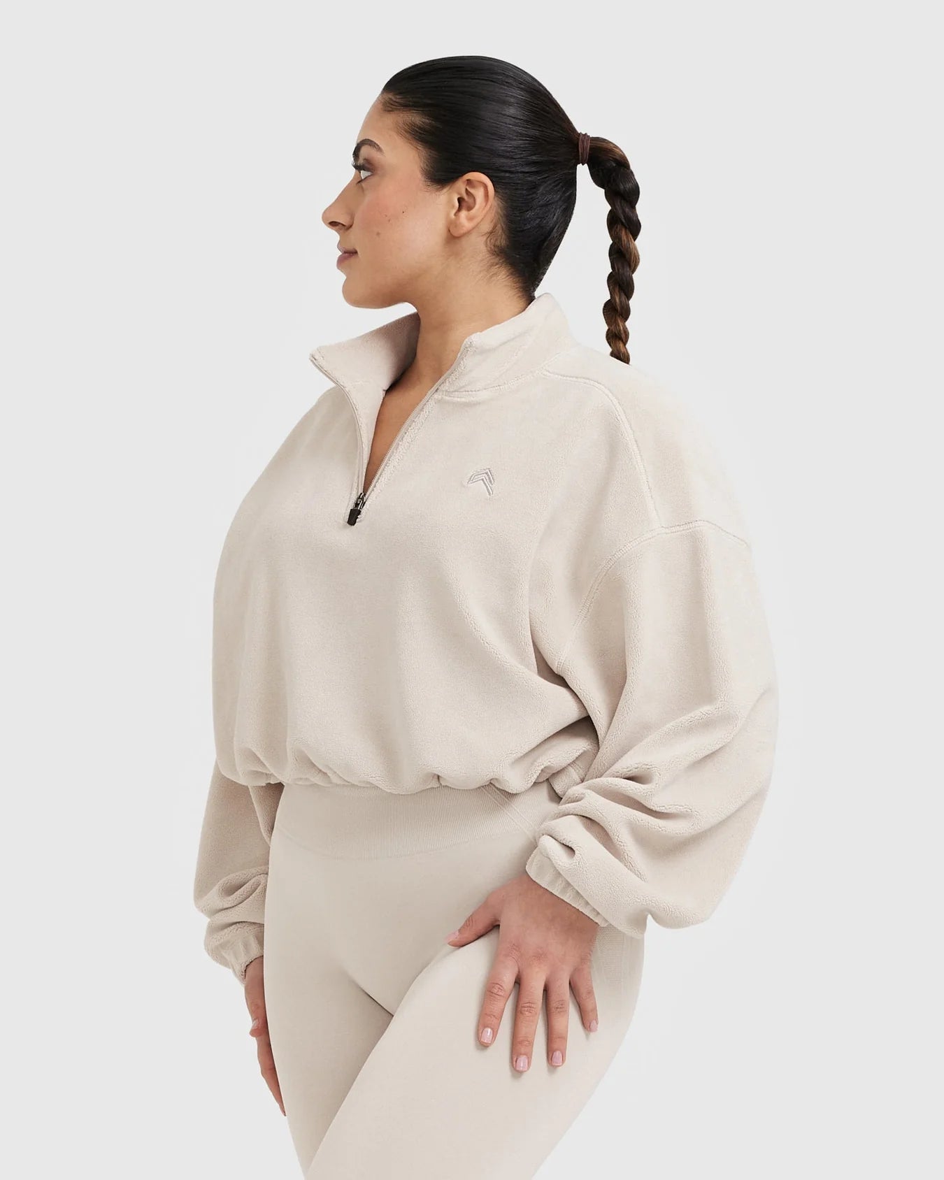 ONER ACTIVE EFFORTLESS SEAMLESS LONG SLEEVE CROP TOP